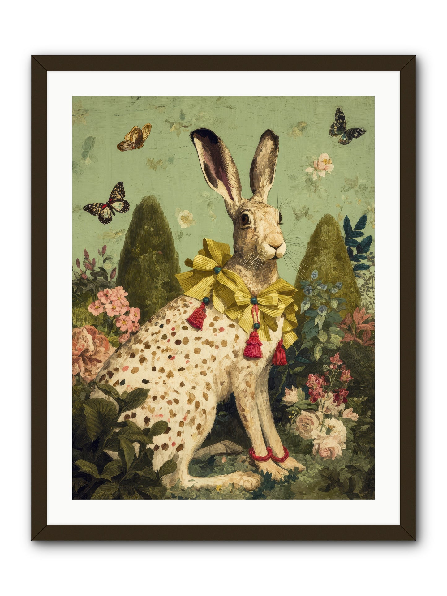 Mossbound reverie no.1 -- Framed Print - Black 24x32