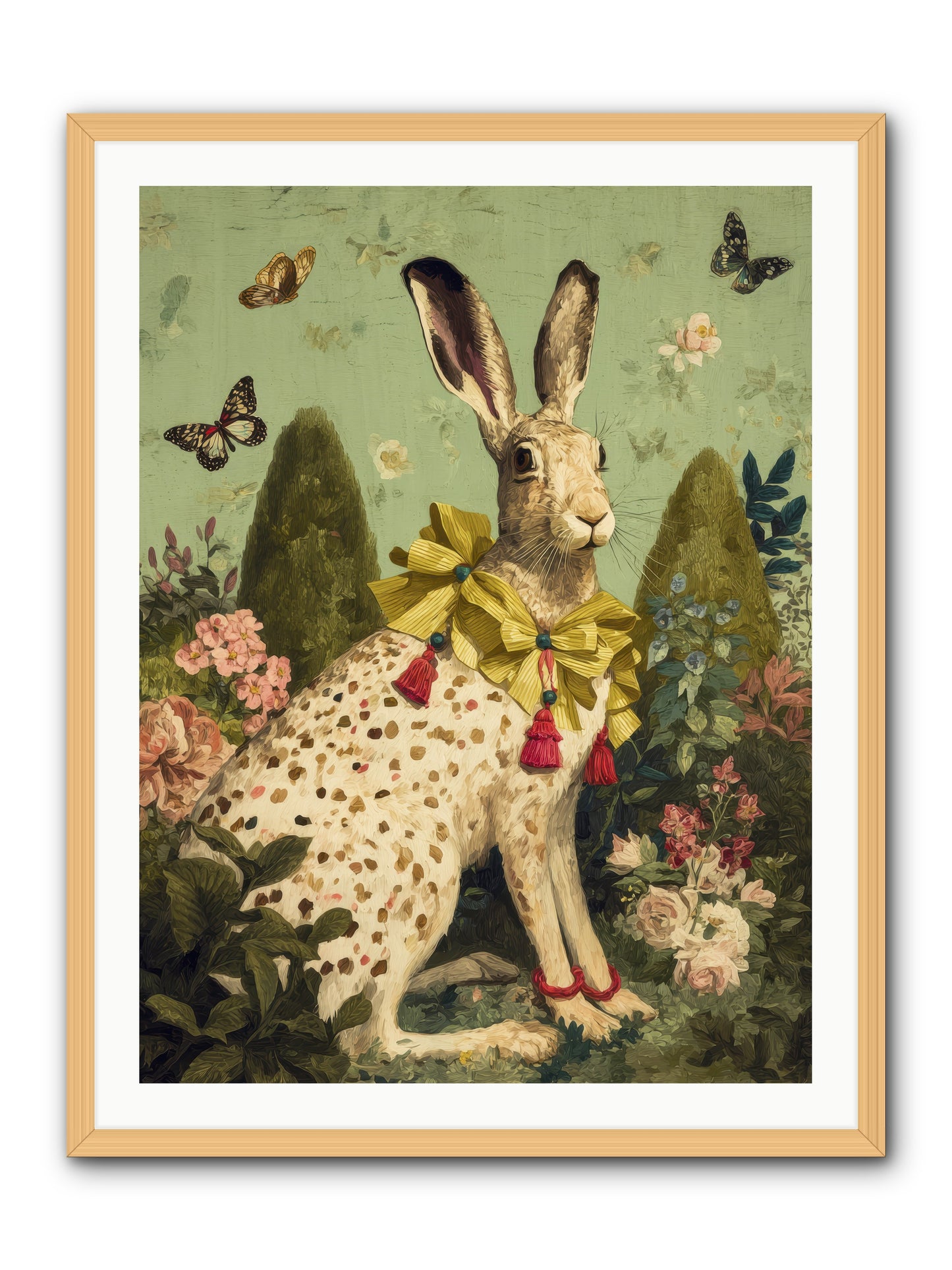 Mossbound reverie no.1 -- Framed Print - Natural 30x40