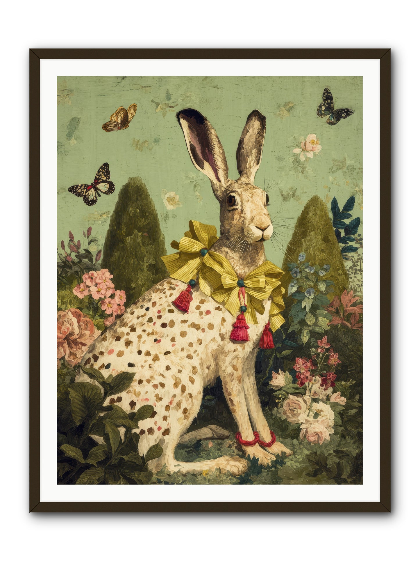 Mossbound reverie no.1 -- Framed Print - Black 36x48