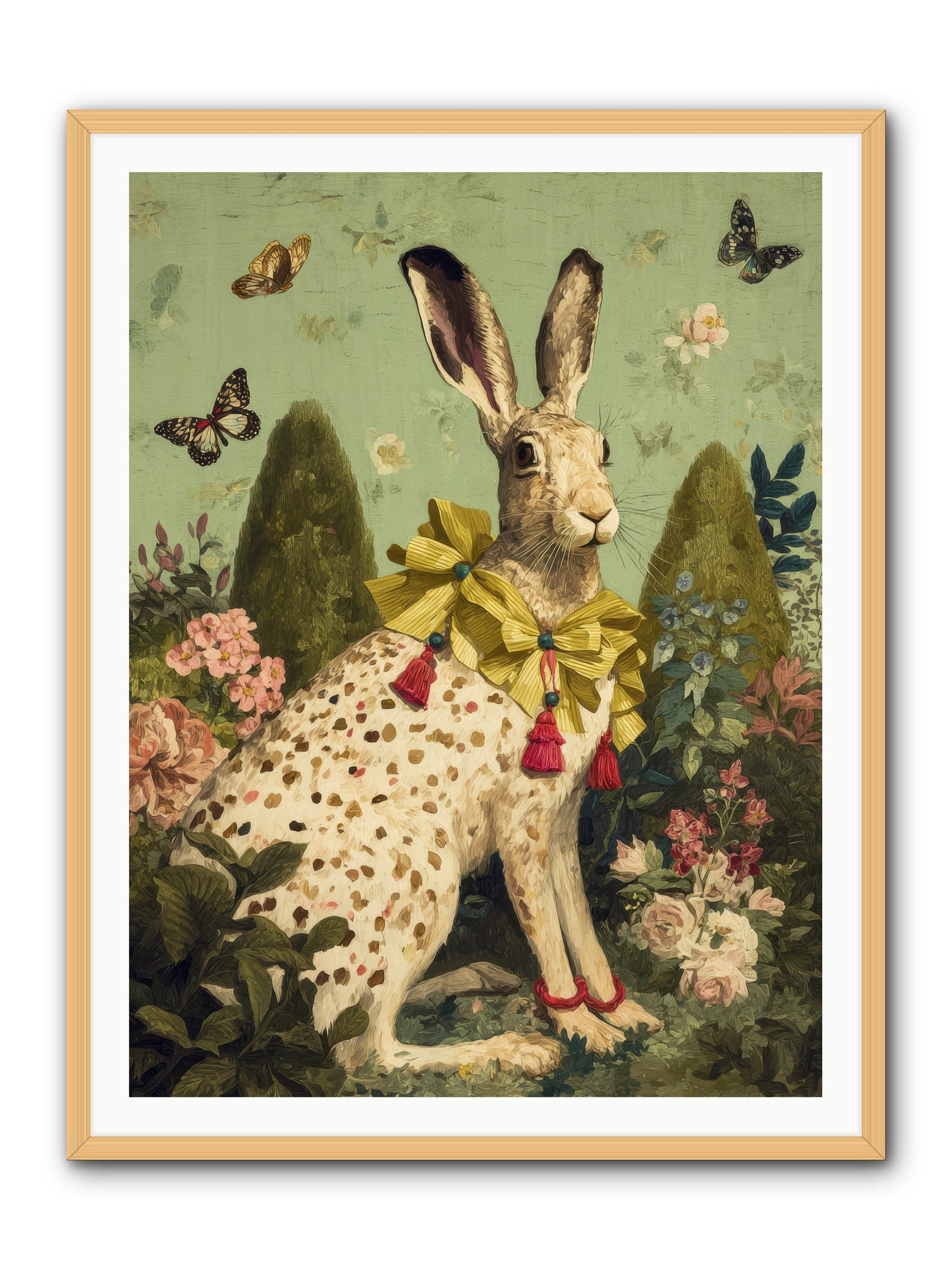 Mossbound reverie no.1 -- Framed Print - Natural 36x48
