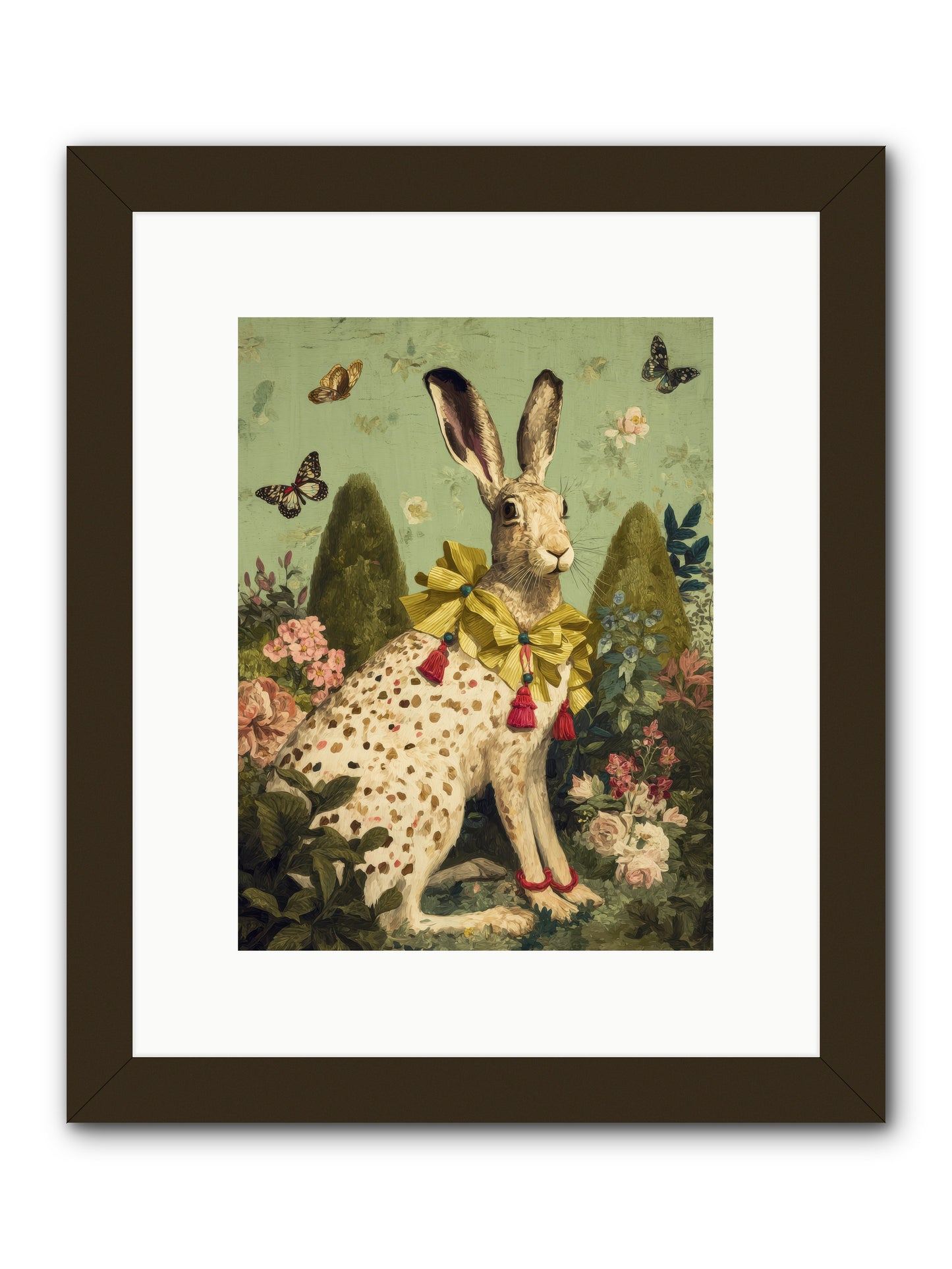 Mossbound reverie no.1 -- Framed Print - Black 9x12