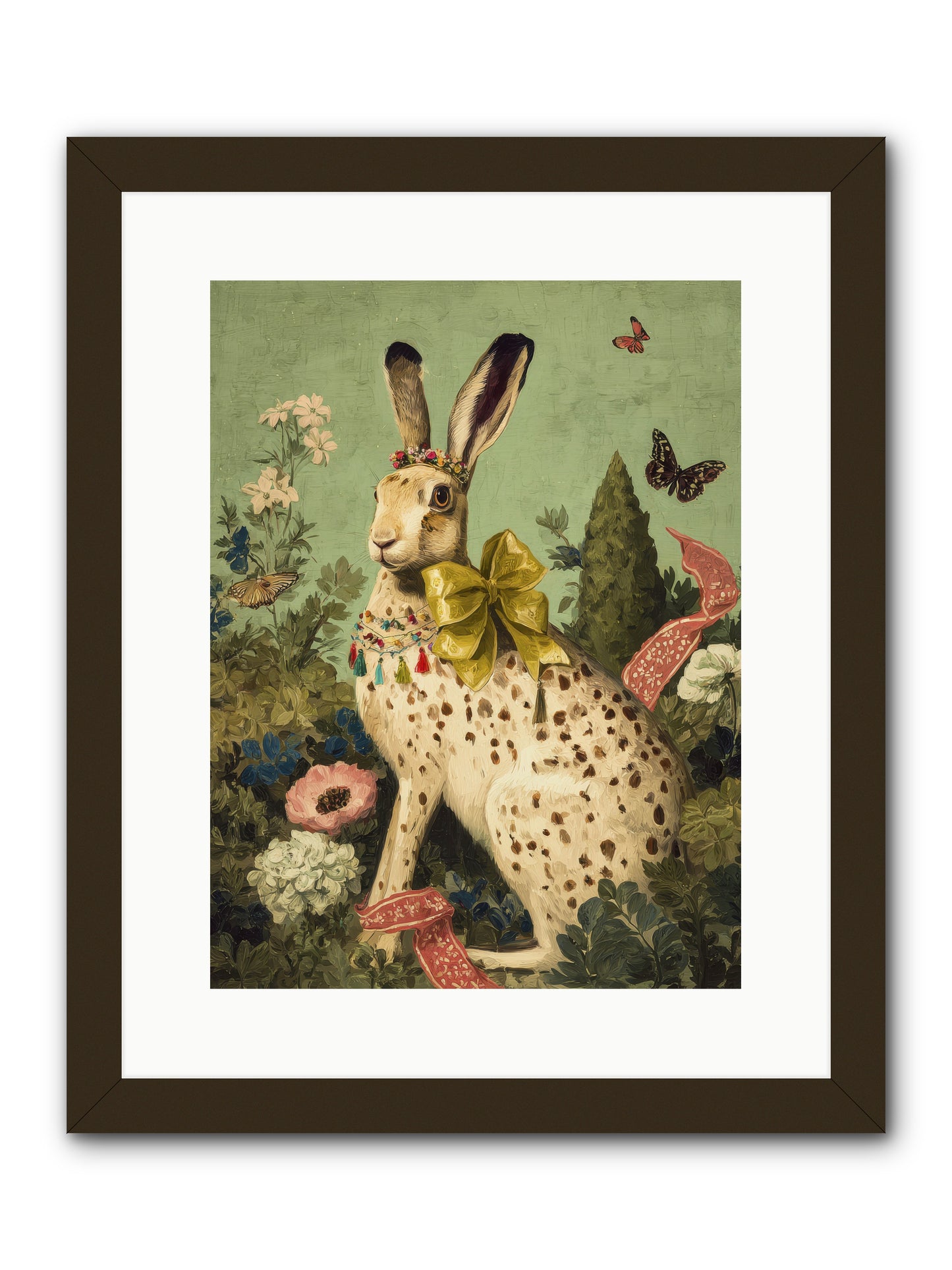 Mossbound reverie no.2 -- Framed Print - Black 12x16