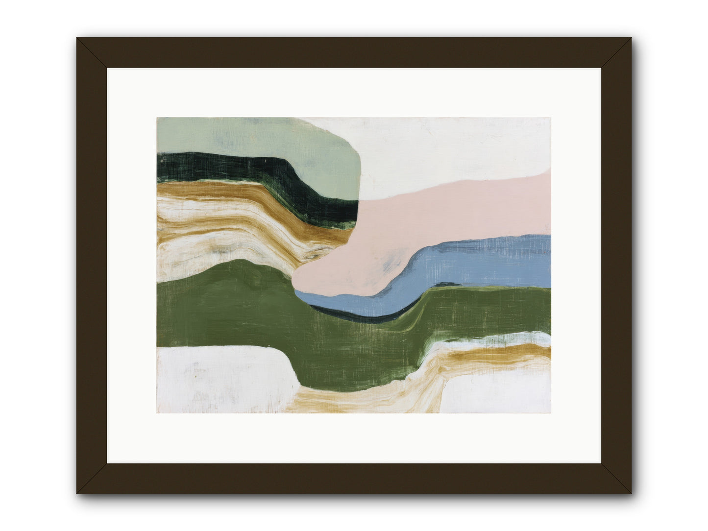 Mosswick Vale -- Framed Print - Black 16x12
