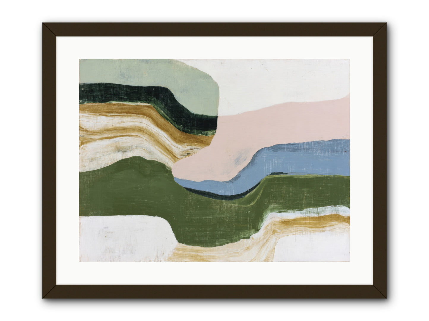 Mosswick Vale -- Framed Print - Black 24x18