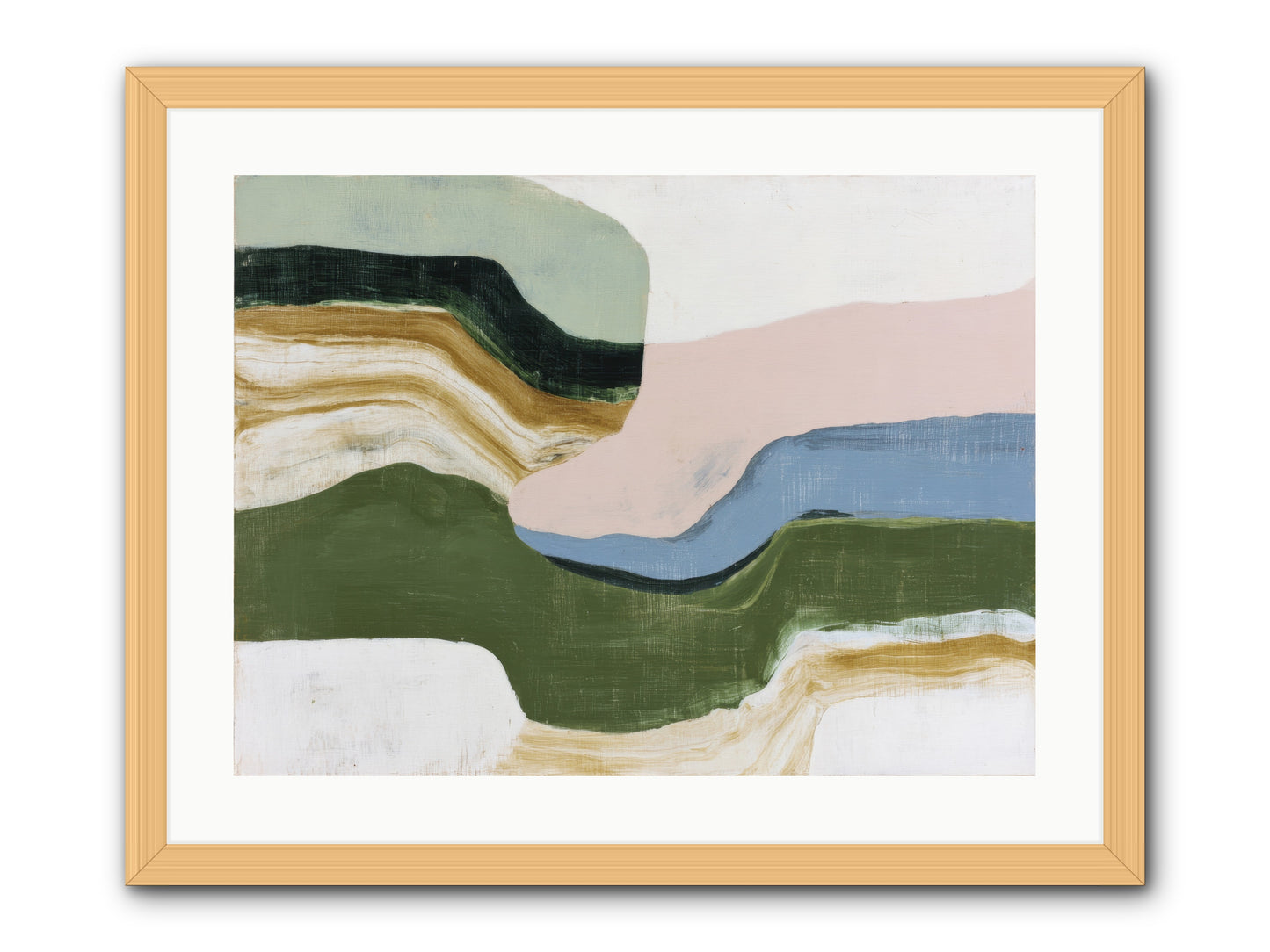 Mosswick Vale -- Framed Print - Natural 24x18