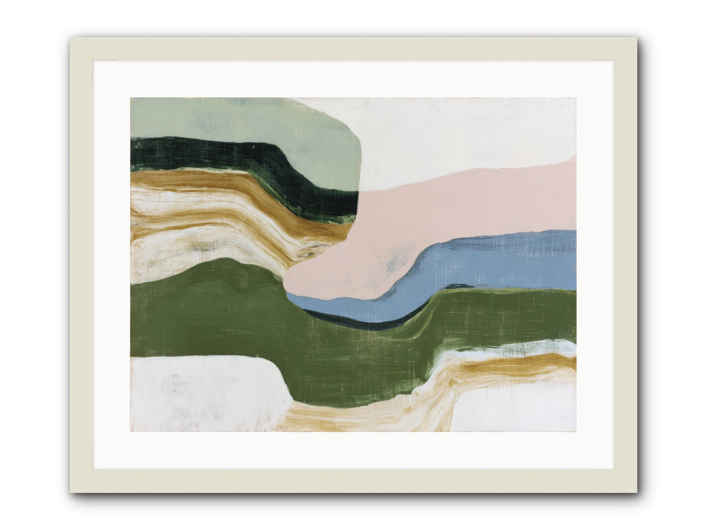 Mosswick Vale -- Framed Print - White 24x18