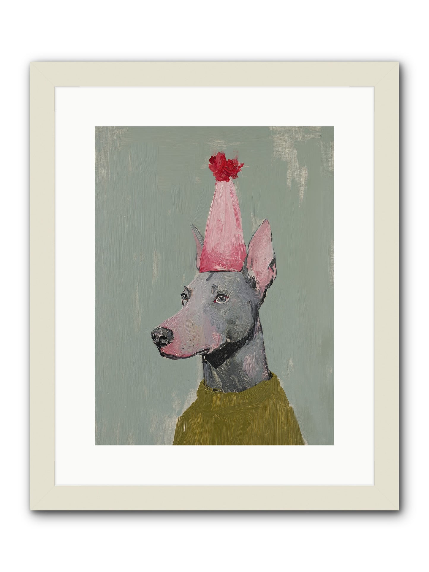 Most Beloved -- Framed Print - White 12x16