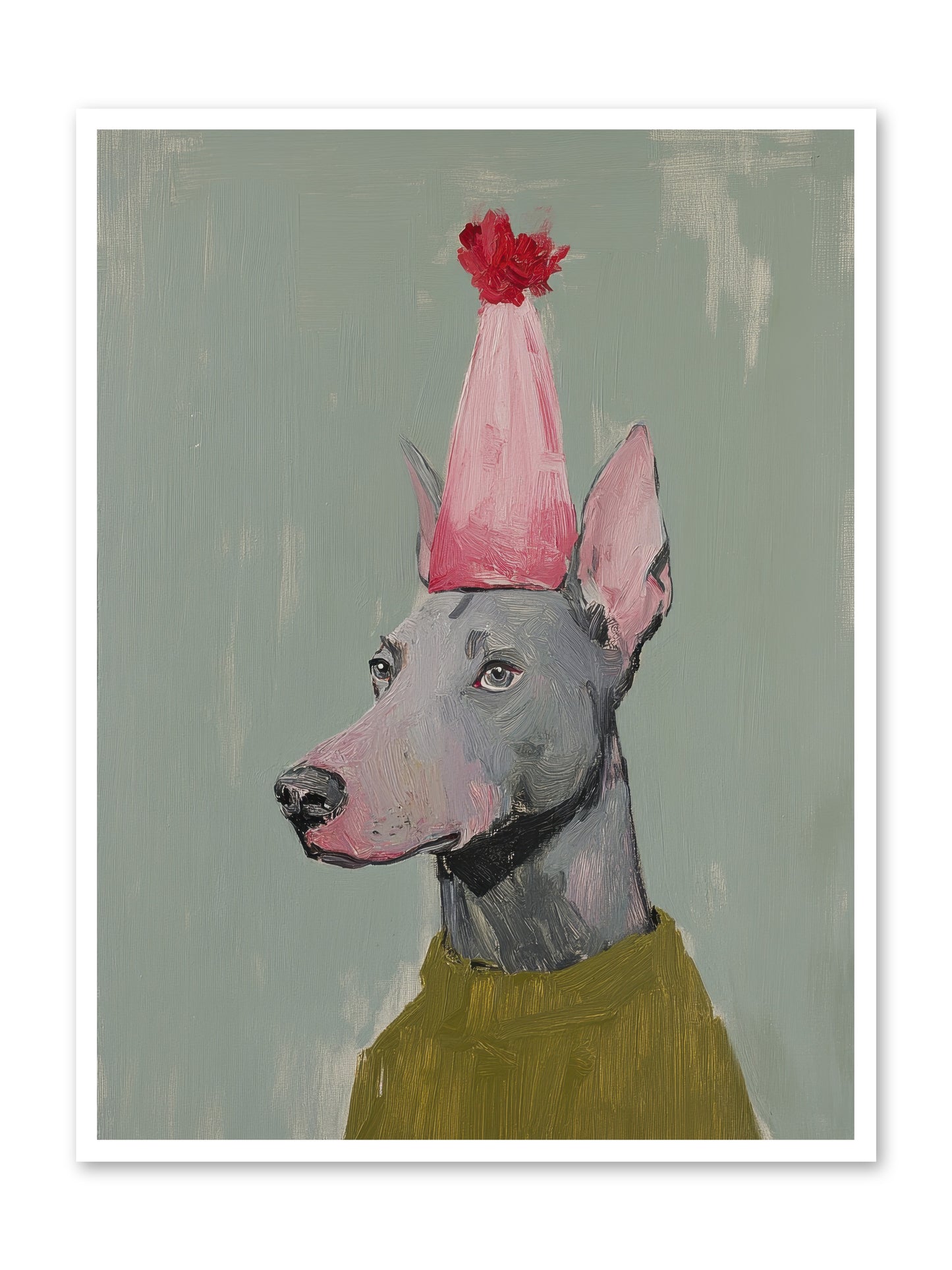 Most Beloved -- Loose Canvas Print 36x48
