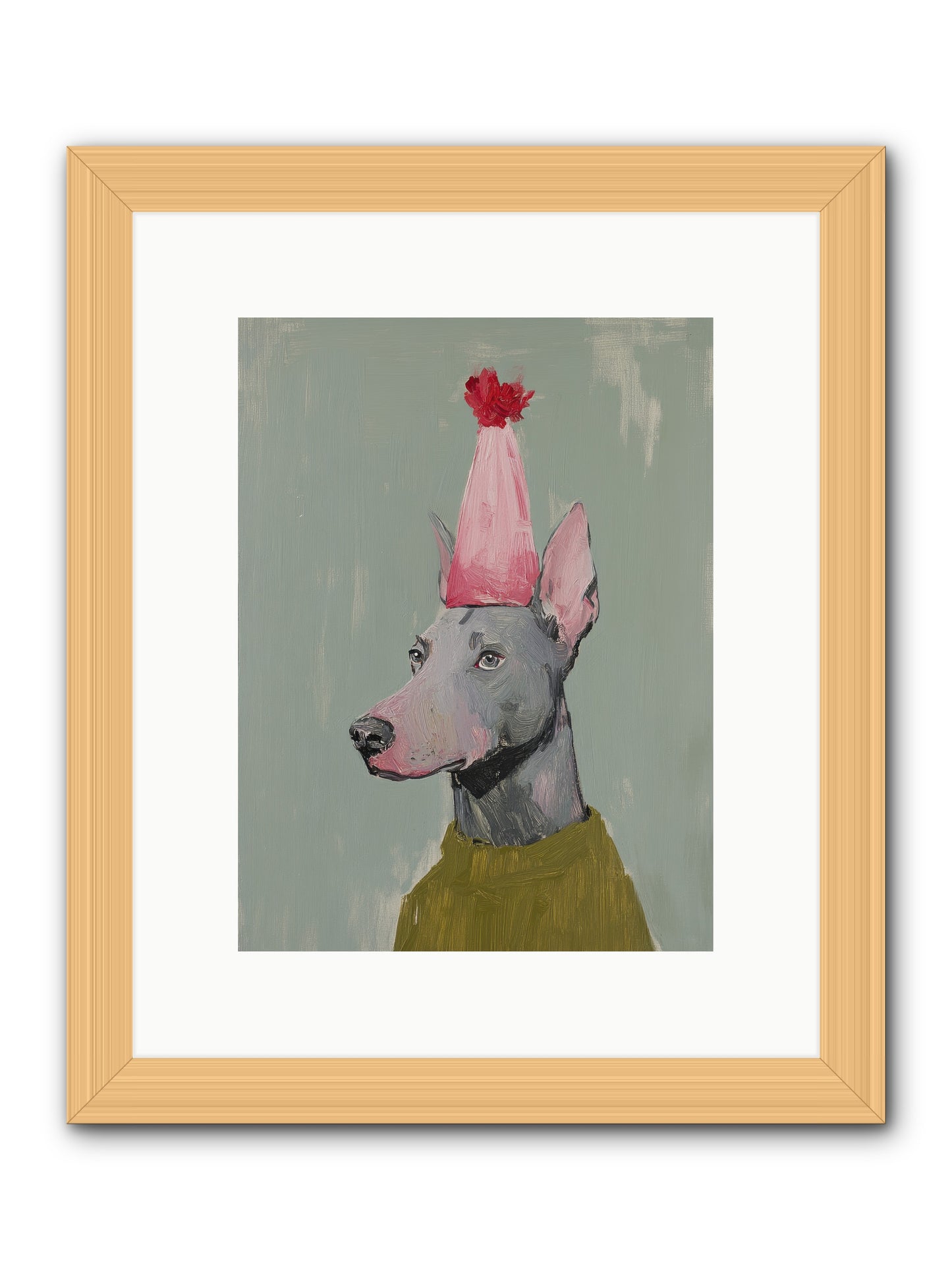 Most Beloved -- Framed Print - Natural 9x12