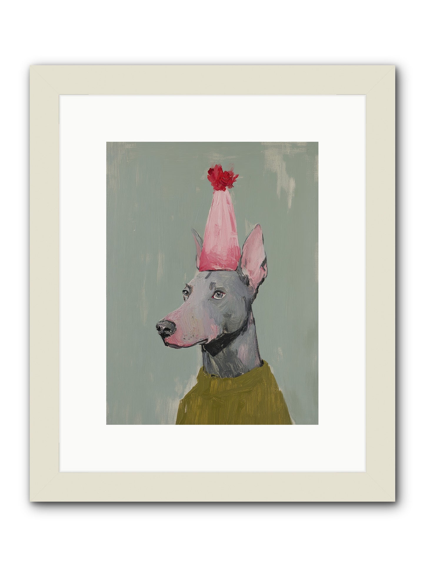 Most Beloved -- Framed Print - White 9x12