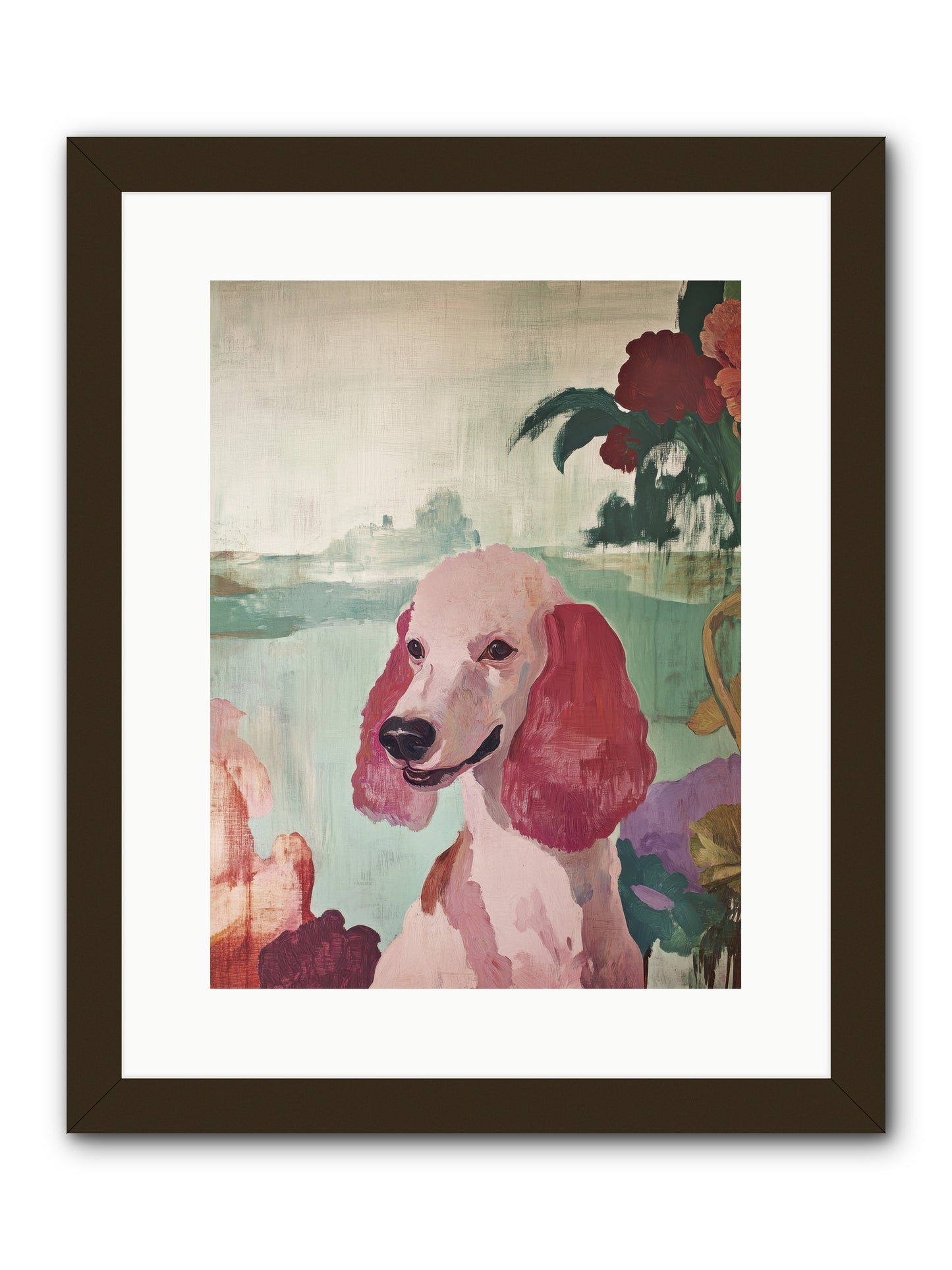 Muffin -- Framed Print - Black 12x16