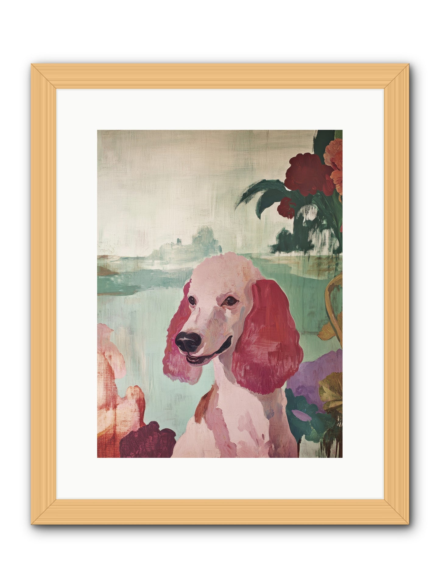Muffin -- Framed Print - Natural 12x16