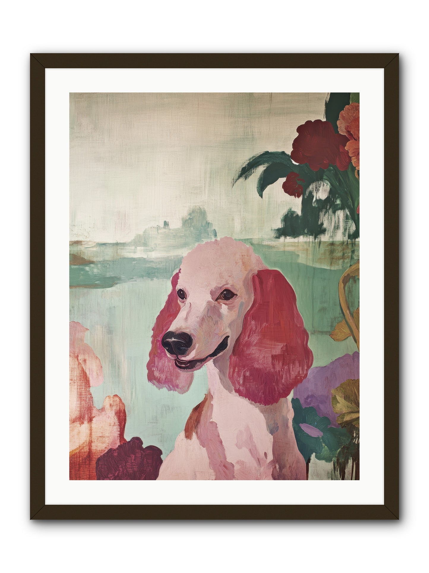Muffin -- Framed Print - Black 24x32