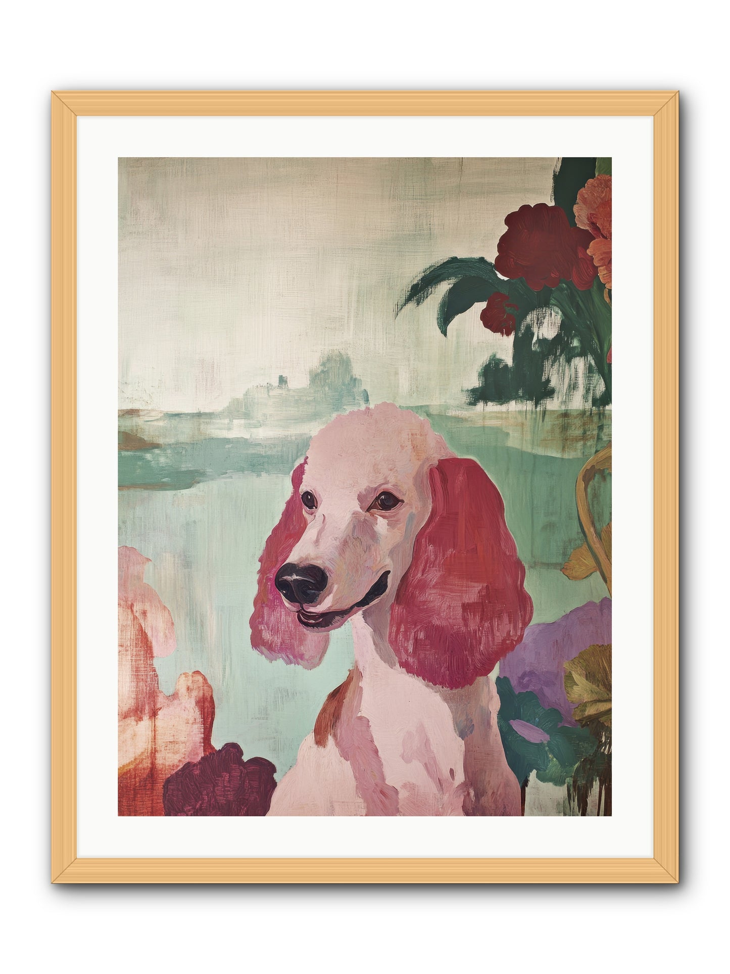 Muffin -- Framed Print - Natural 24x32
