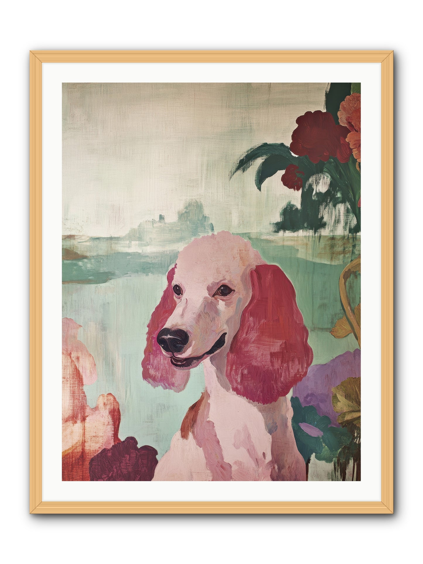 Muffin -- Framed Print - Natural 30x40