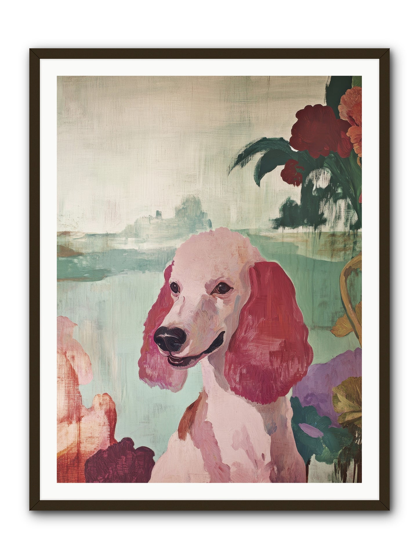 Muffin -- Framed Print - Black 36x48
