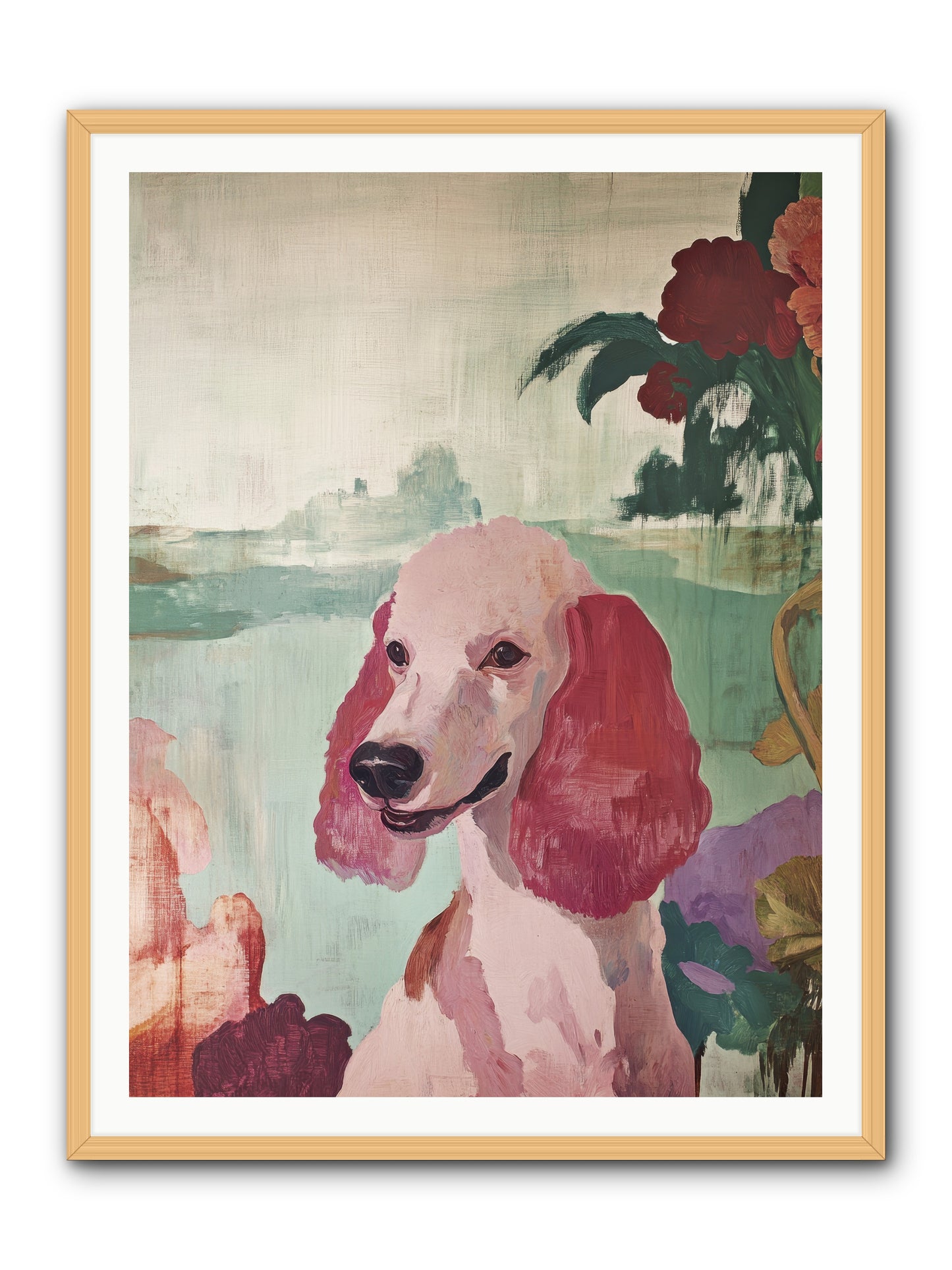 Muffin -- Framed Print - Natural 36x48