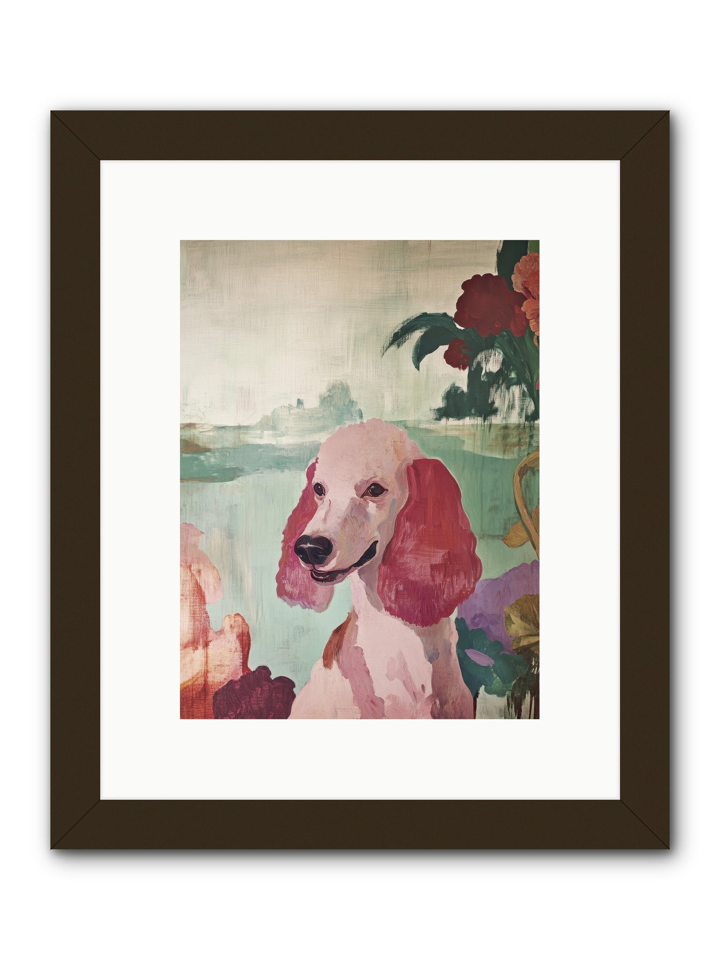 Muffin -- Framed Print - Black 9x12