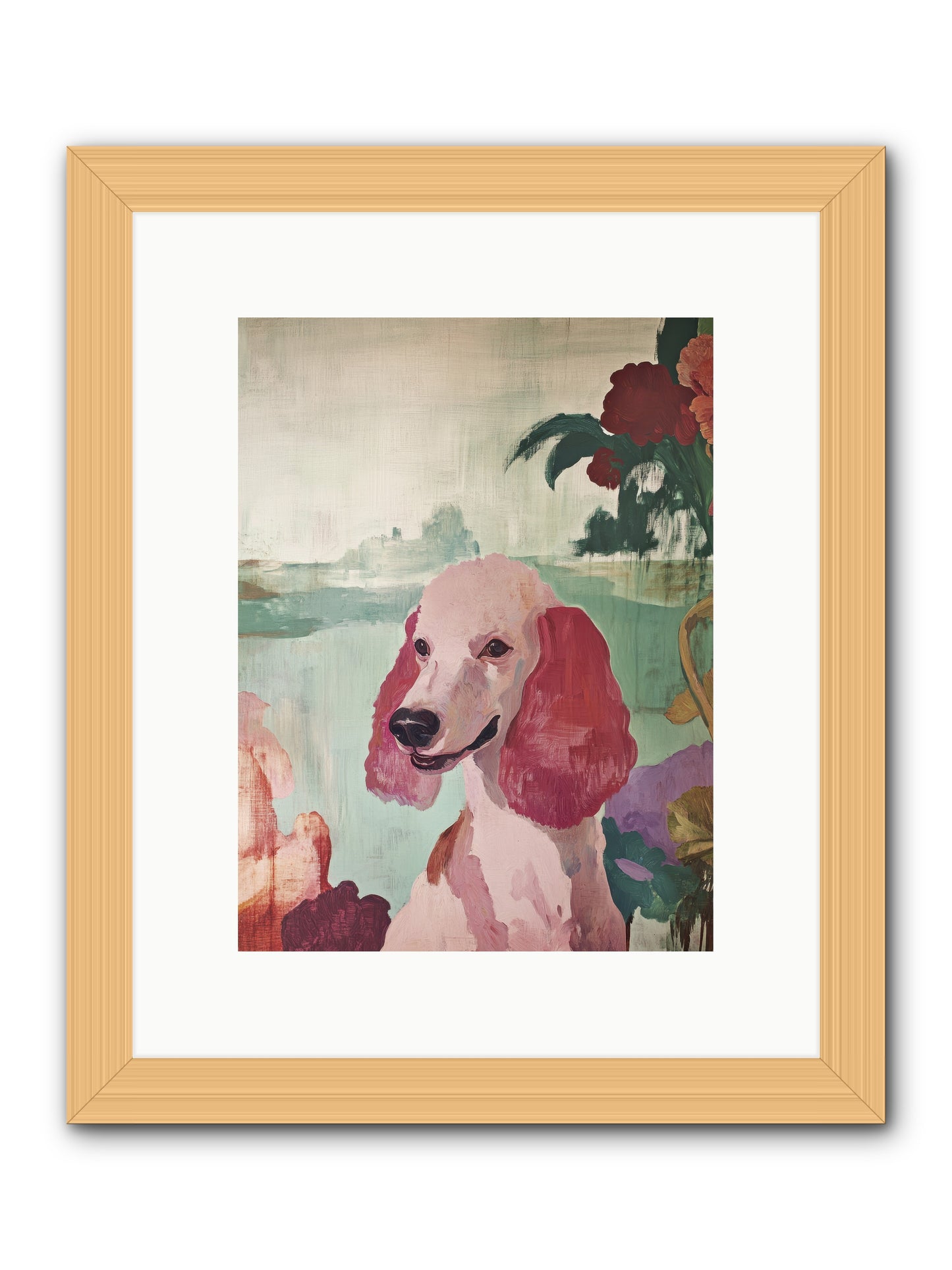 Muffin -- Framed Print - Natural 9x12