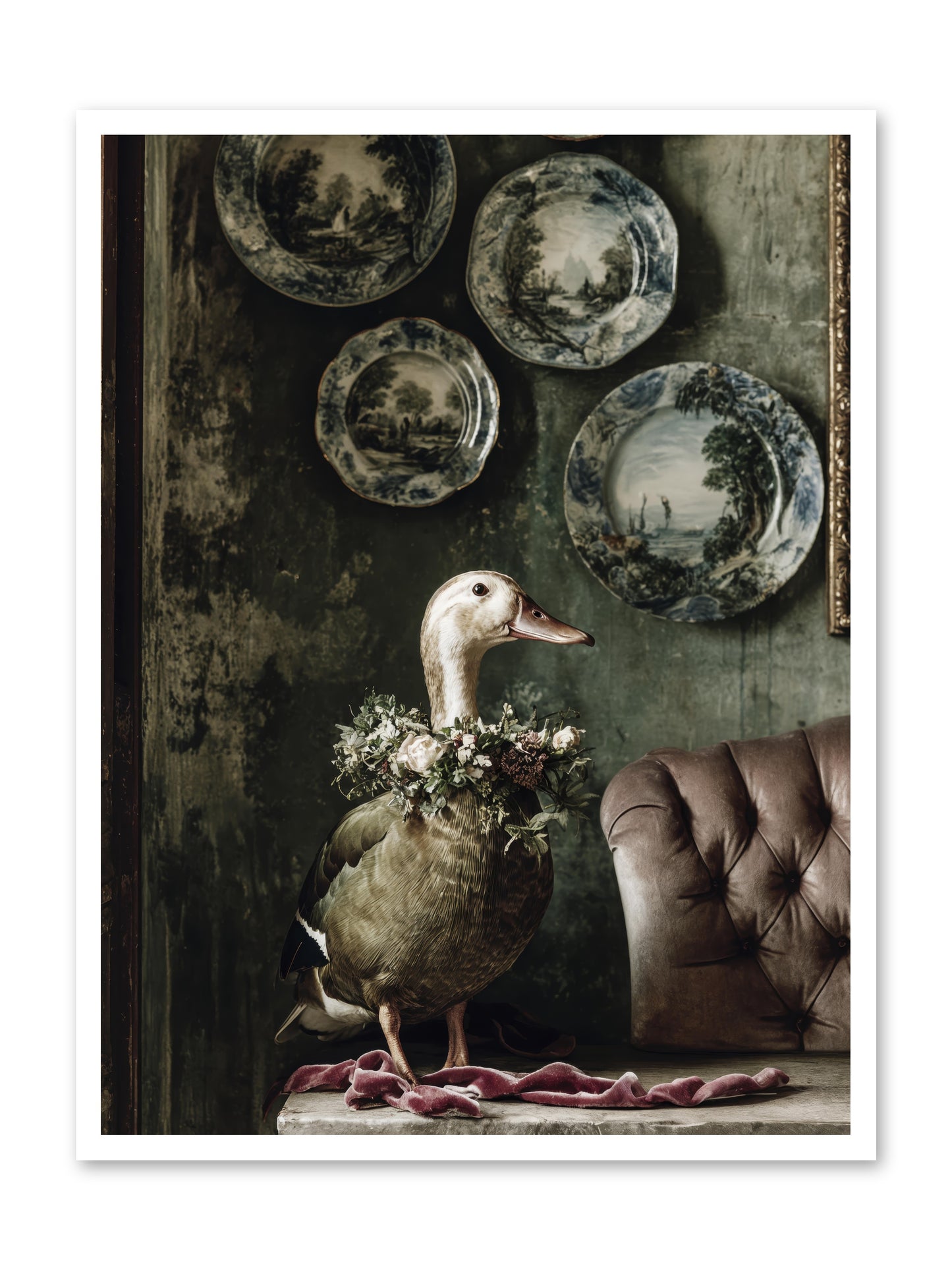 Mulberry -- Loose Canvas Print 30x40