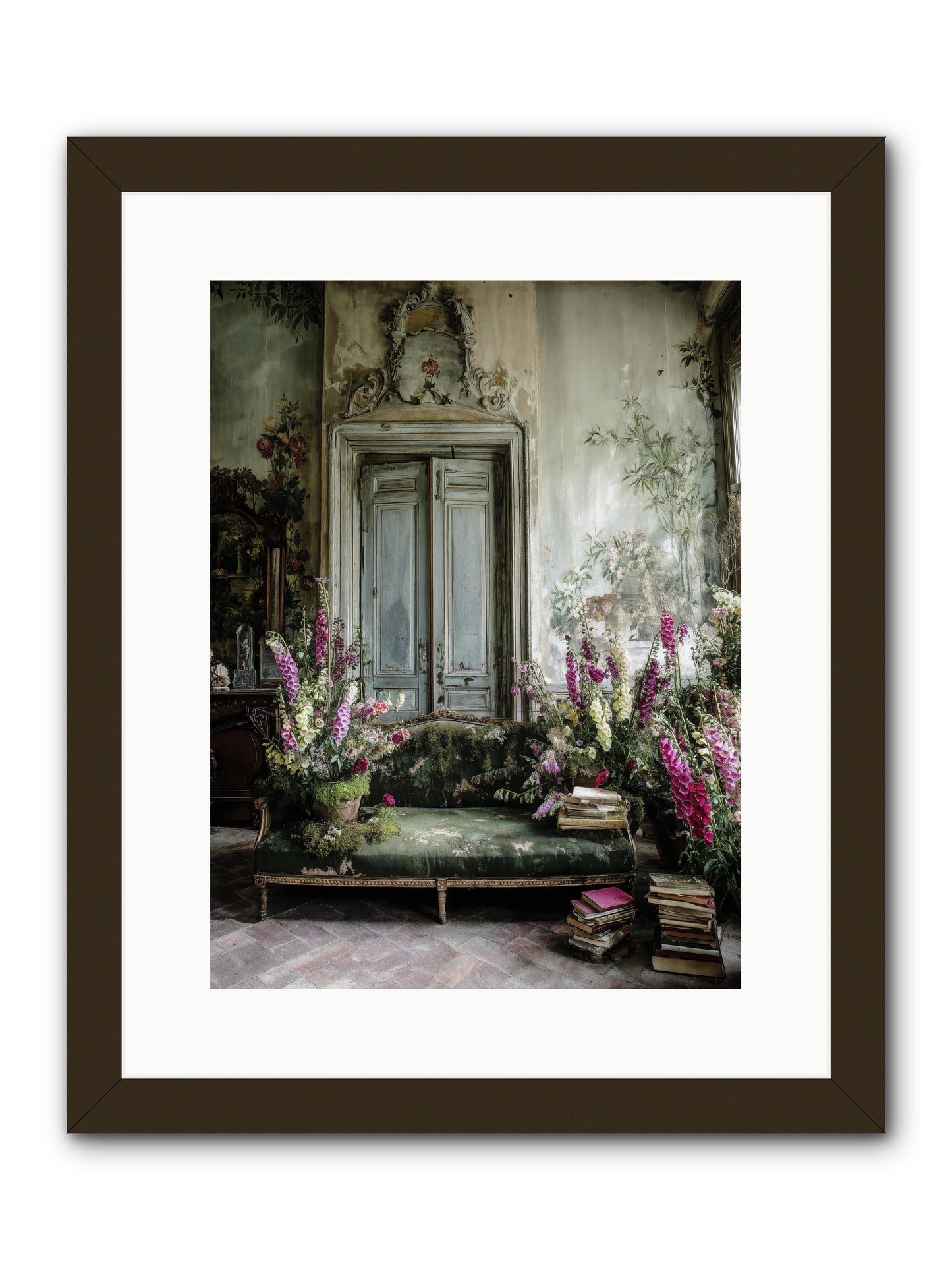 Music of the heart -- Framed Print - Black 12x16