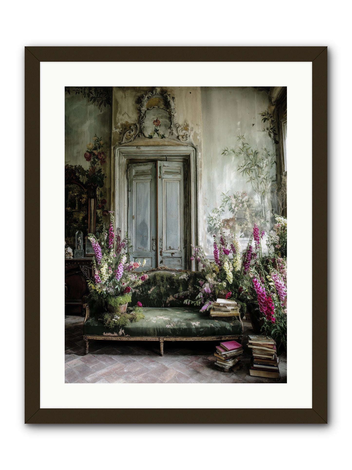 Music of the heart -- Framed Print - Black 18x24