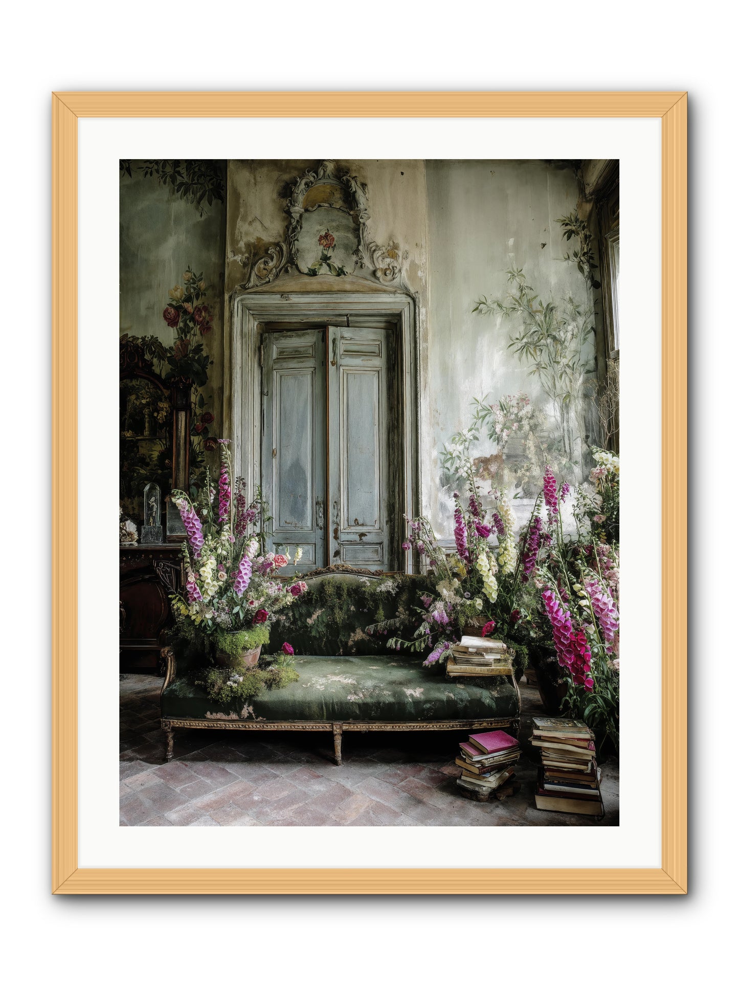 Music of the heart -- Framed Print - Natural 24x32