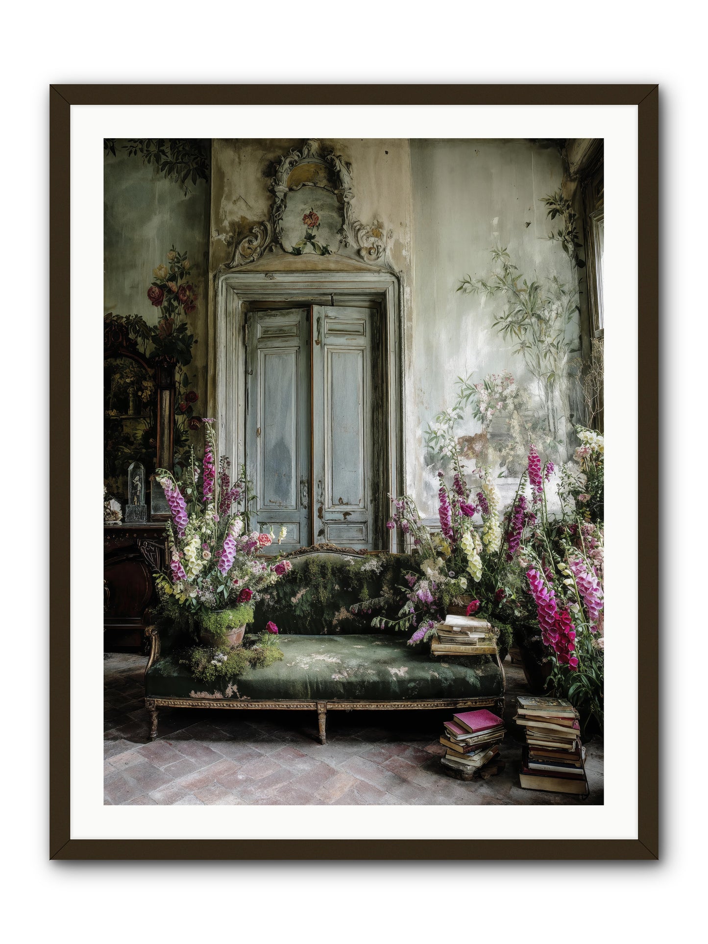 Music of the heart -- Framed Print - Black 30x40