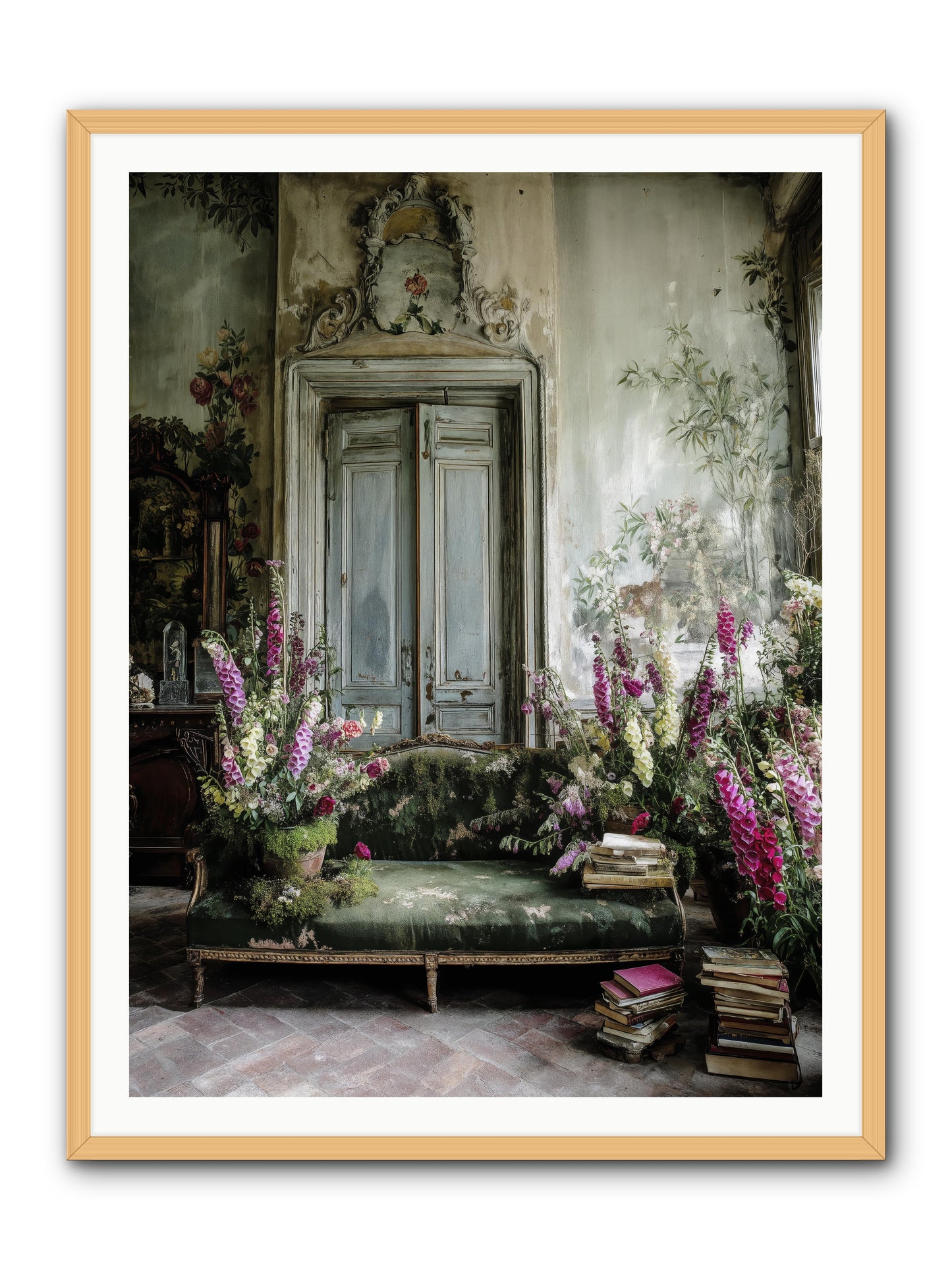 Music of the heart -- Framed Print - Natural 36x48