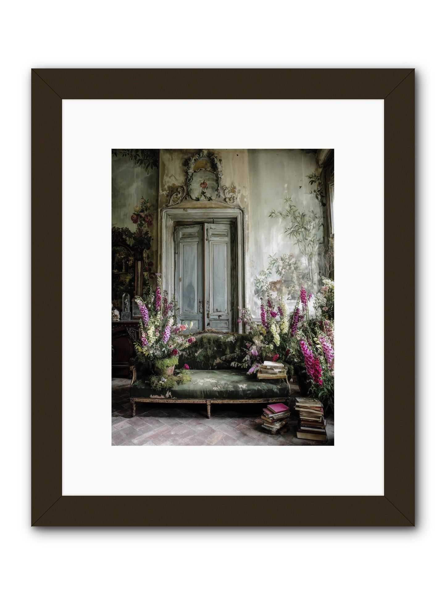 Music of the heart -- Framed Print - Black 9x12