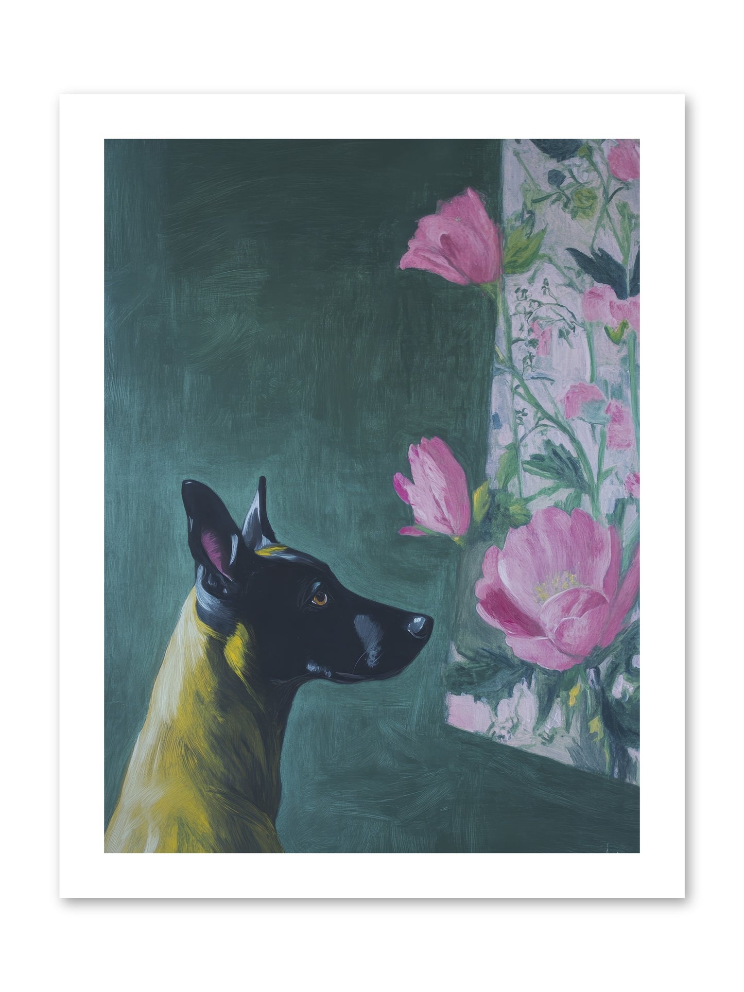 My Dashing Fellow -- Paper Print 12x16