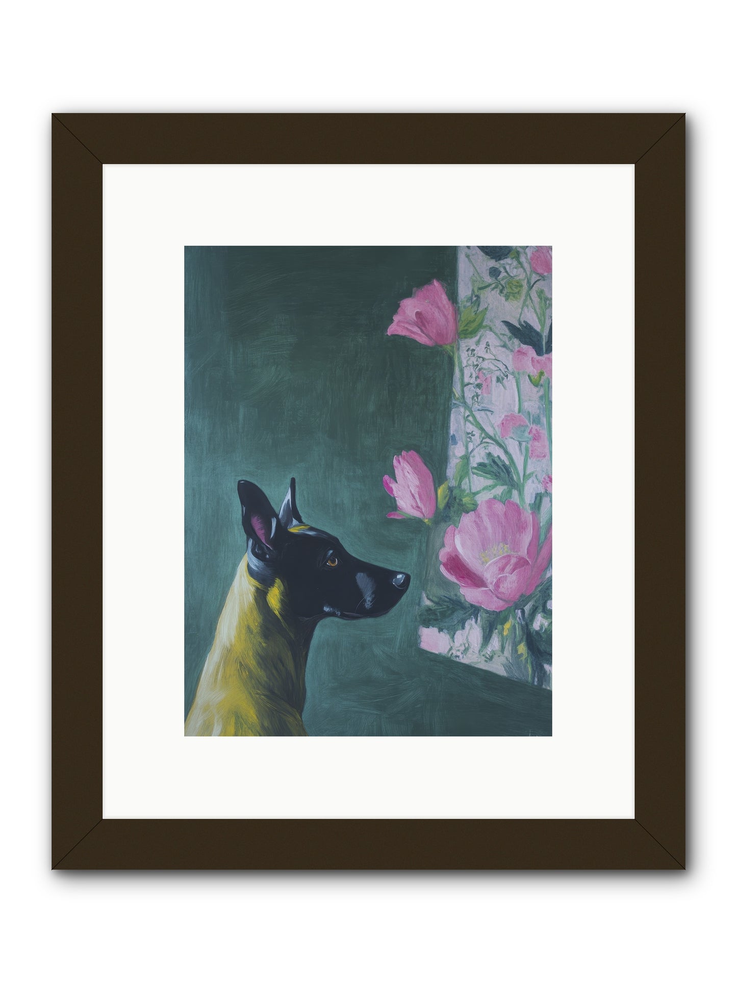 My Dashing Fellow -- Framed Print - Black 9x12