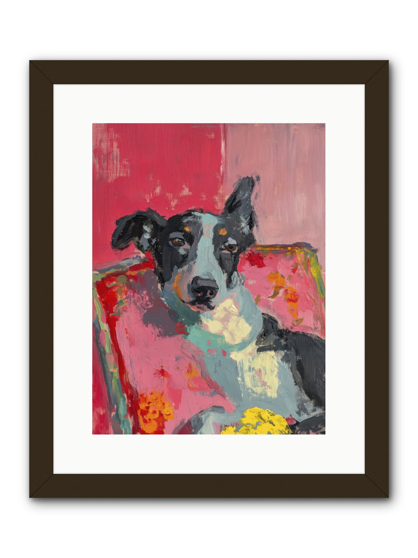 My Forever Buddy -- Framed Print - Black 12x16