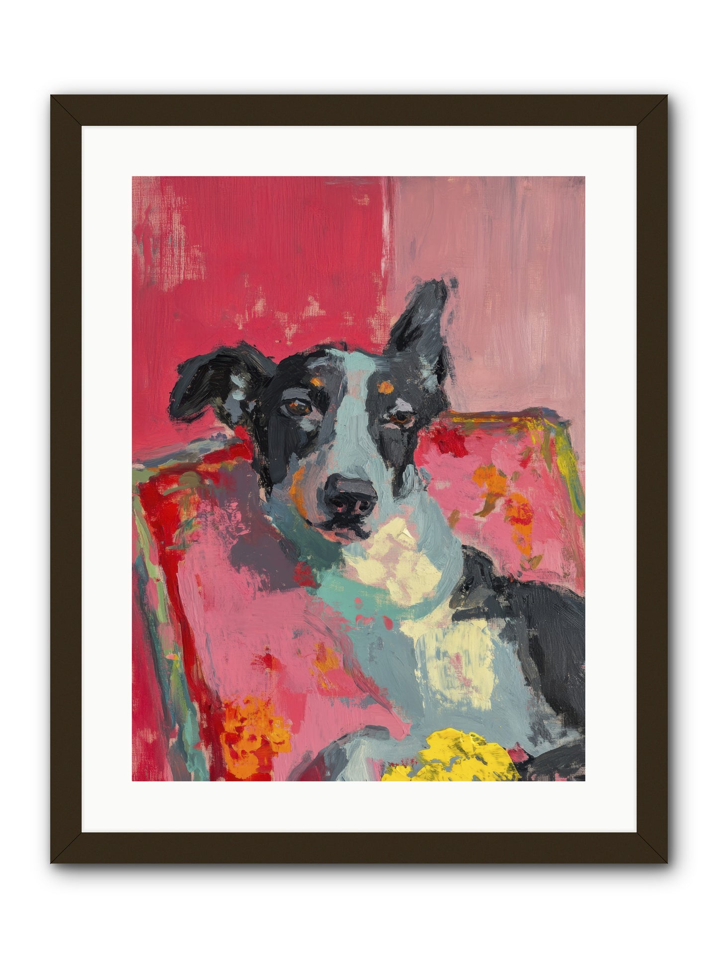 My Forever Buddy -- Framed Print - Black 18x24