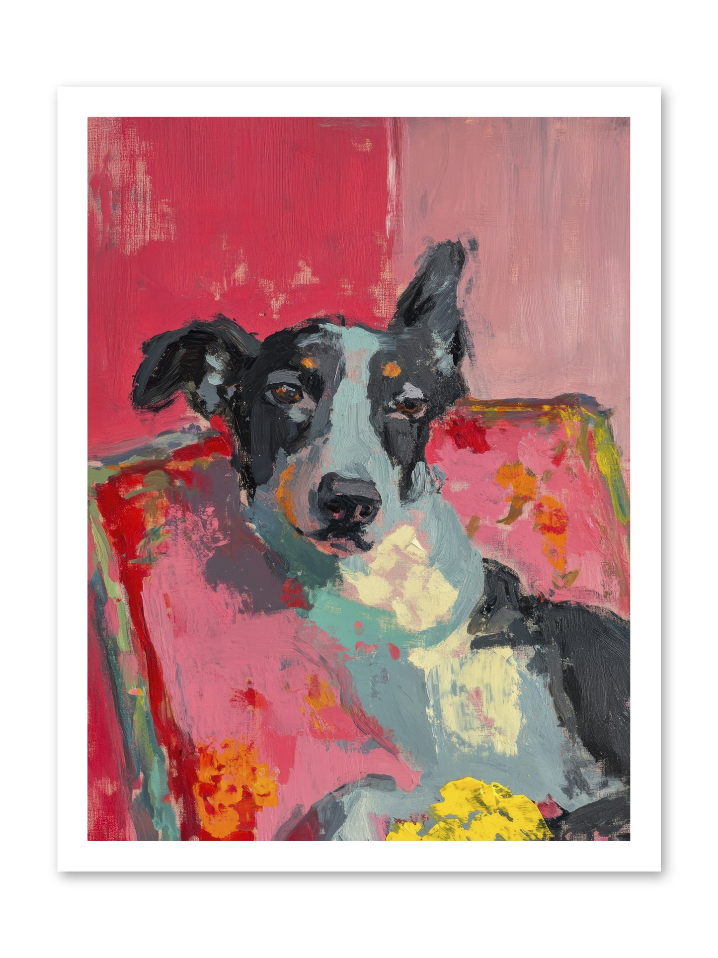 My Forever Buddy -- Loose Canvas Print 18x24