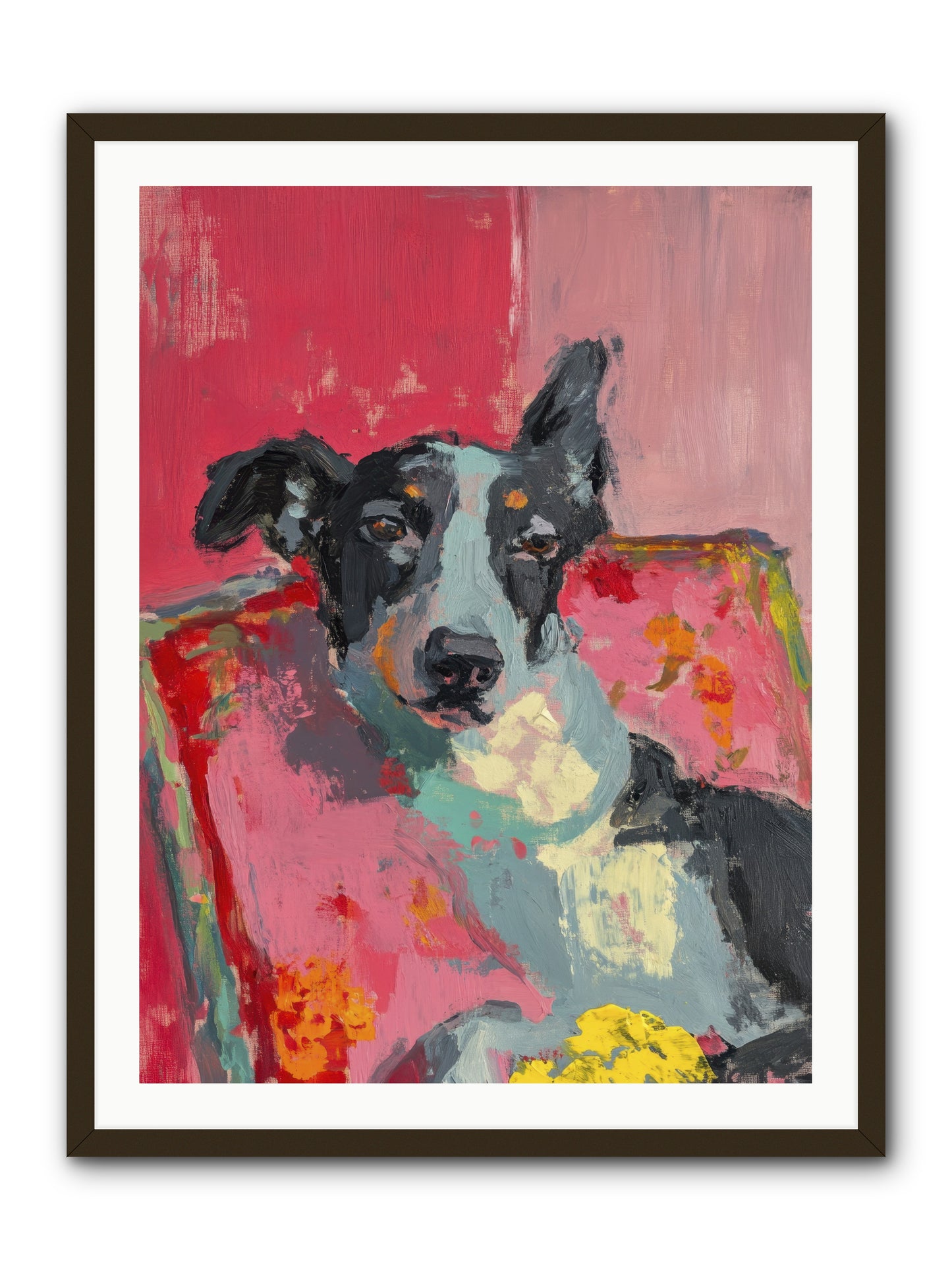 My Forever Buddy -- Framed Print - Black 30x40