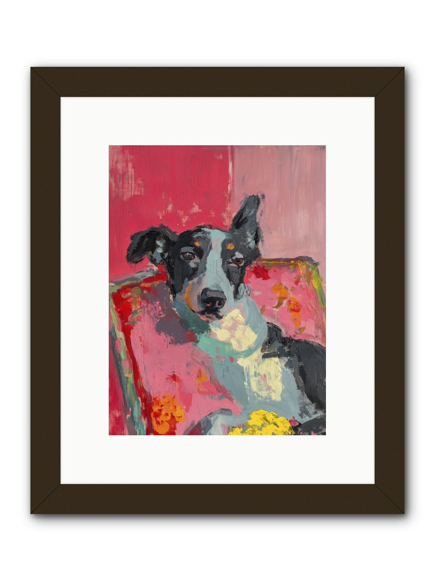 My Forever Buddy -- Framed Print - Black 9x12