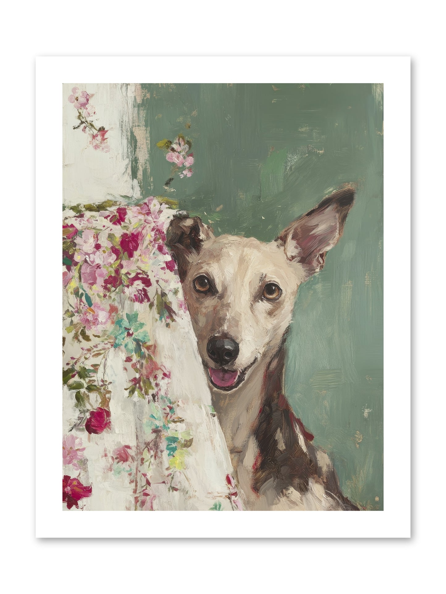 My Heart's Delight -- Loose Canvas Print 12x16