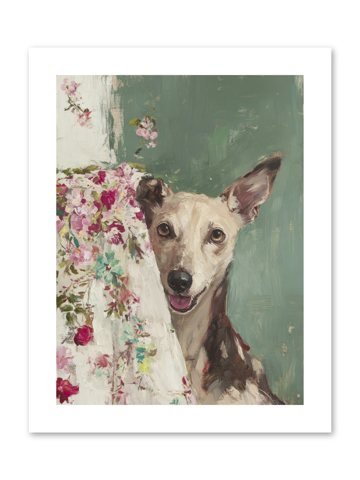 My Heart's Delight -- Loose Canvas Print 9x12