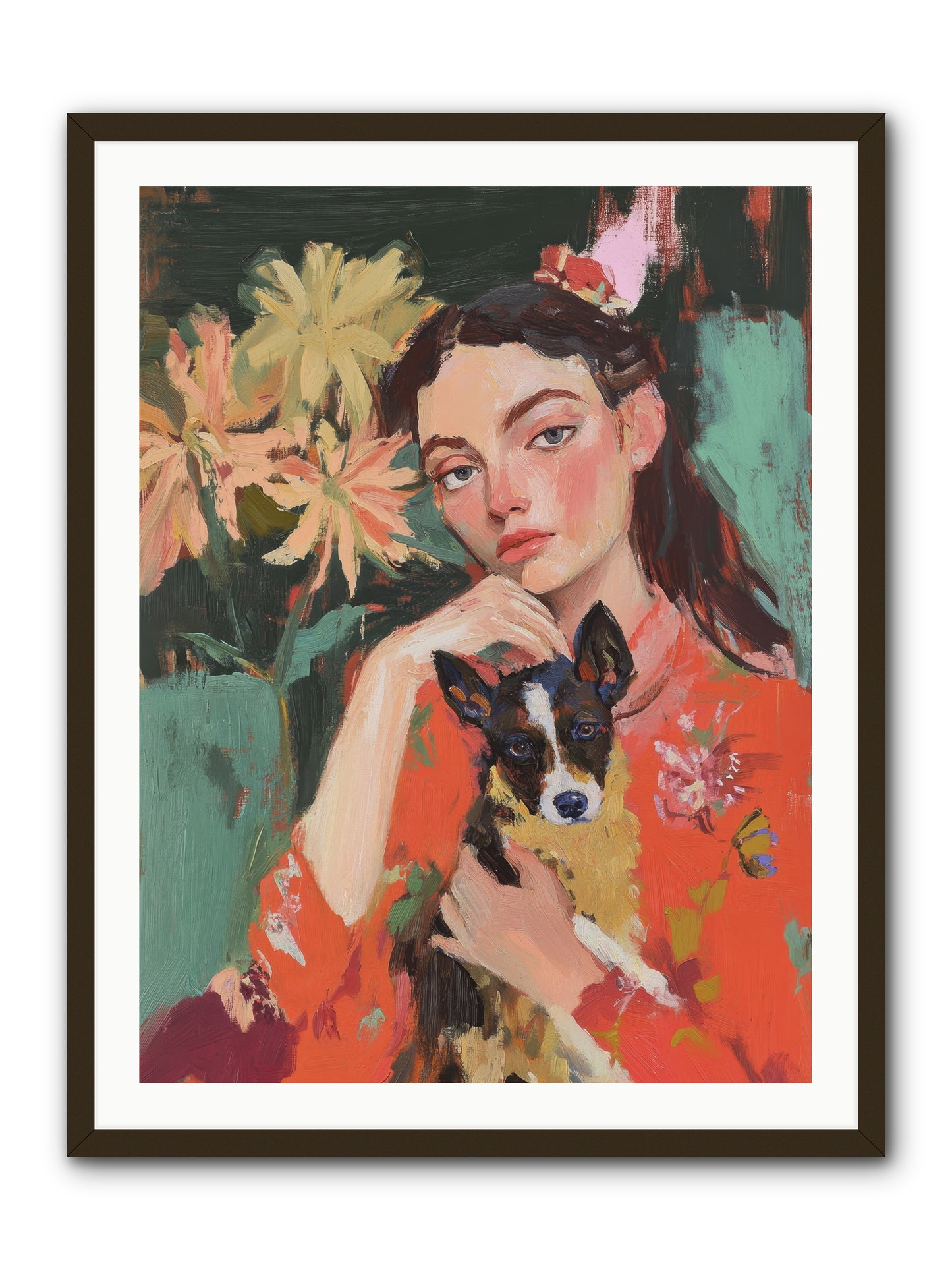 My Other Half -- Framed Print - Black 30x40