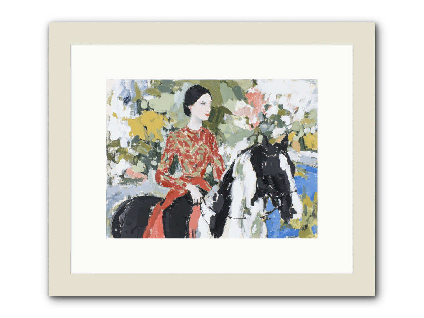 My Royal Escape -- Framed Print - White 12x9