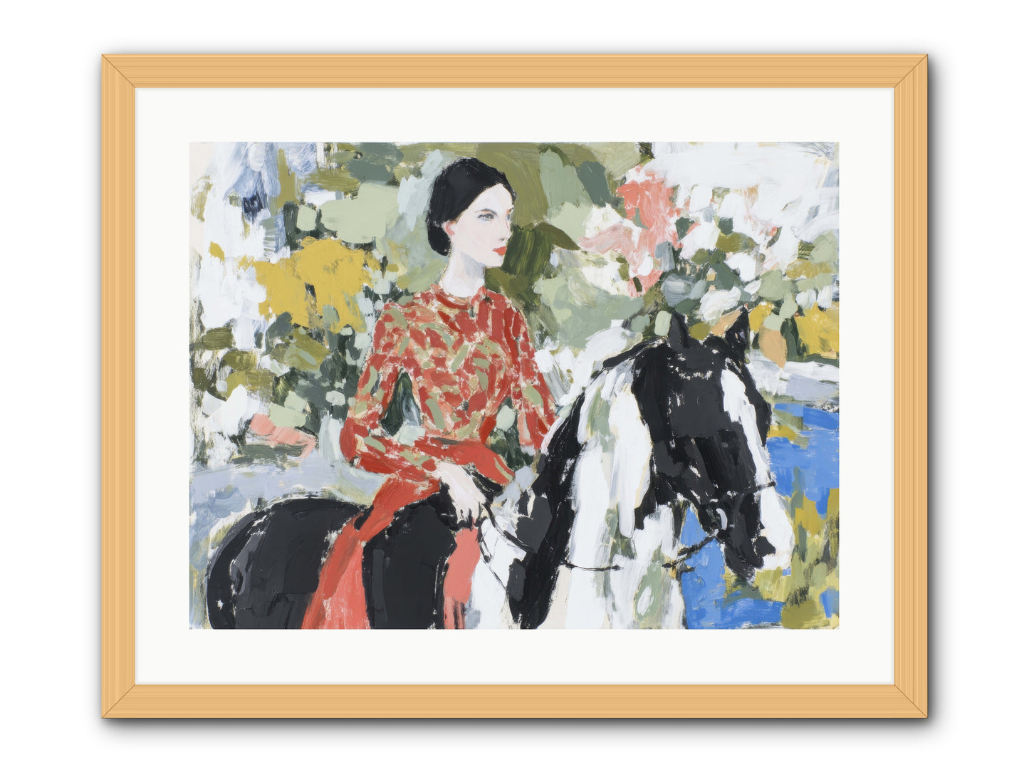 My Royal Escape -- Framed Print - Natural 24x18