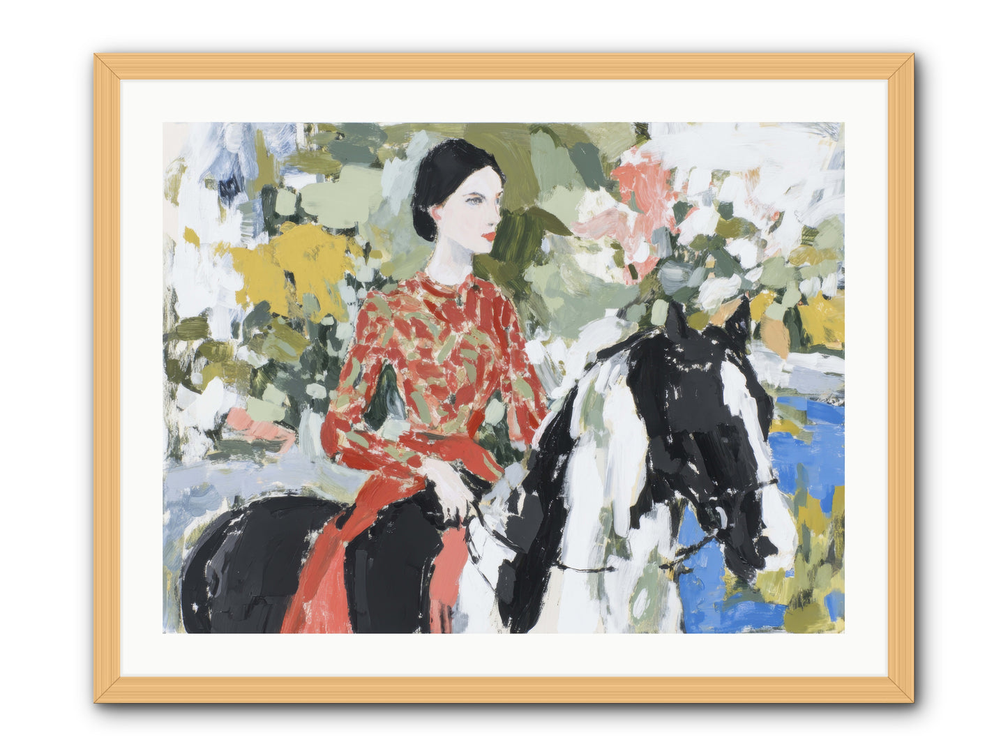 My Royal Escape -- Framed Print - Natural 32x24