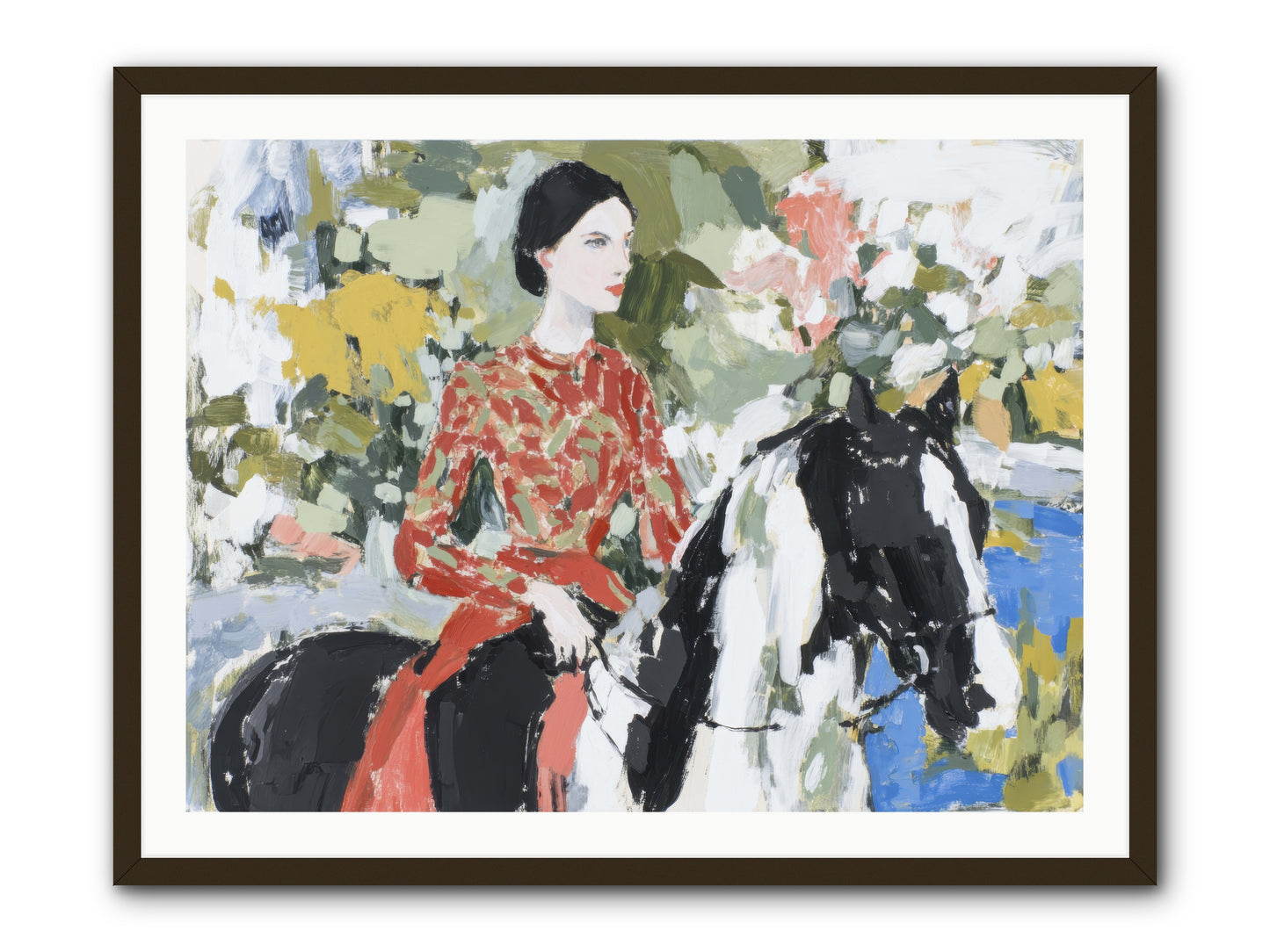 My Royal Escape -- Framed Print - Black 40x30