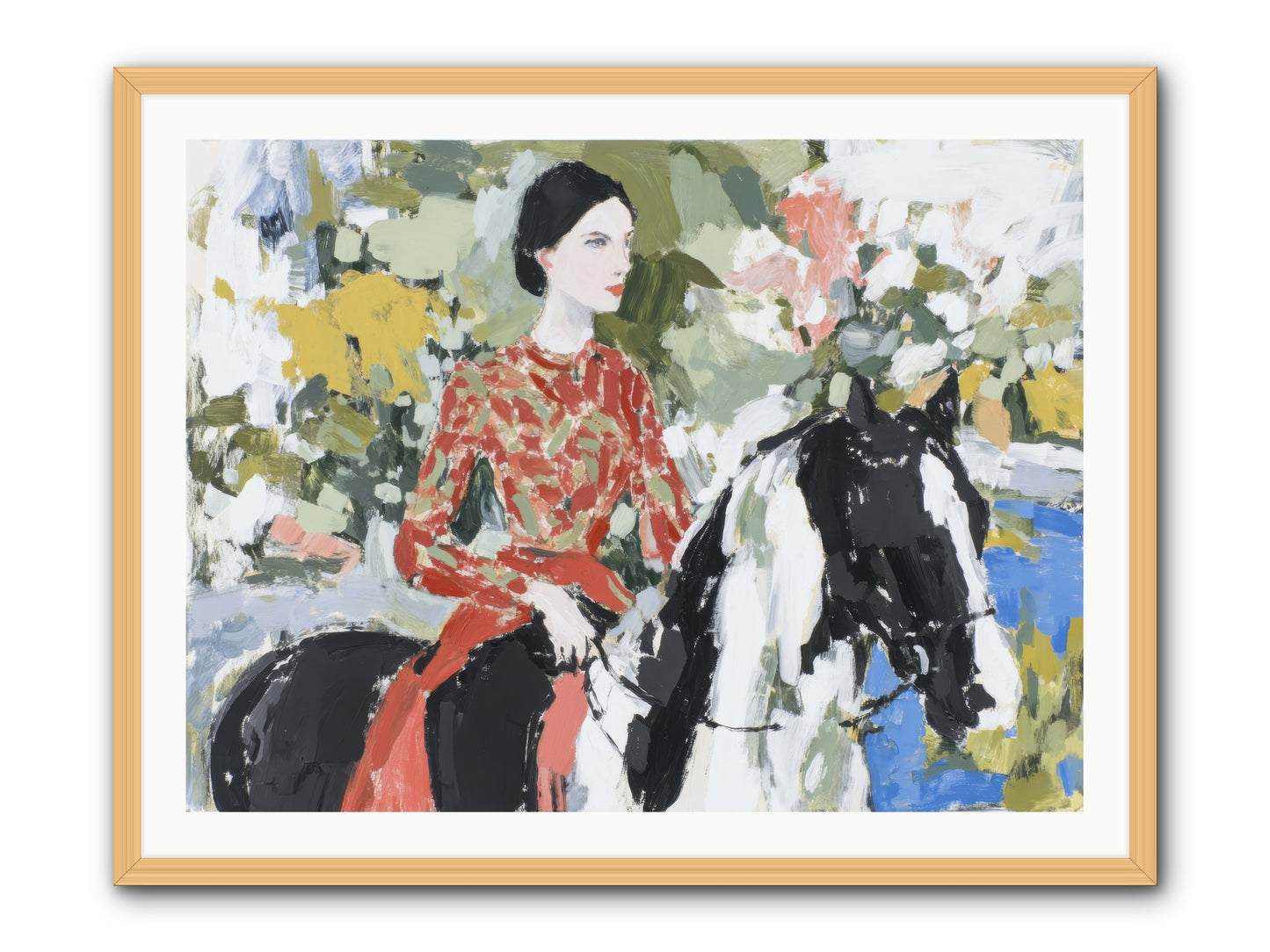 My Royal Escape -- Framed Print - Natural 40x30