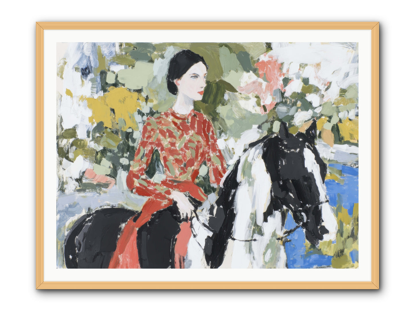 My Royal Escape -- Framed Print - Natural 48x36
