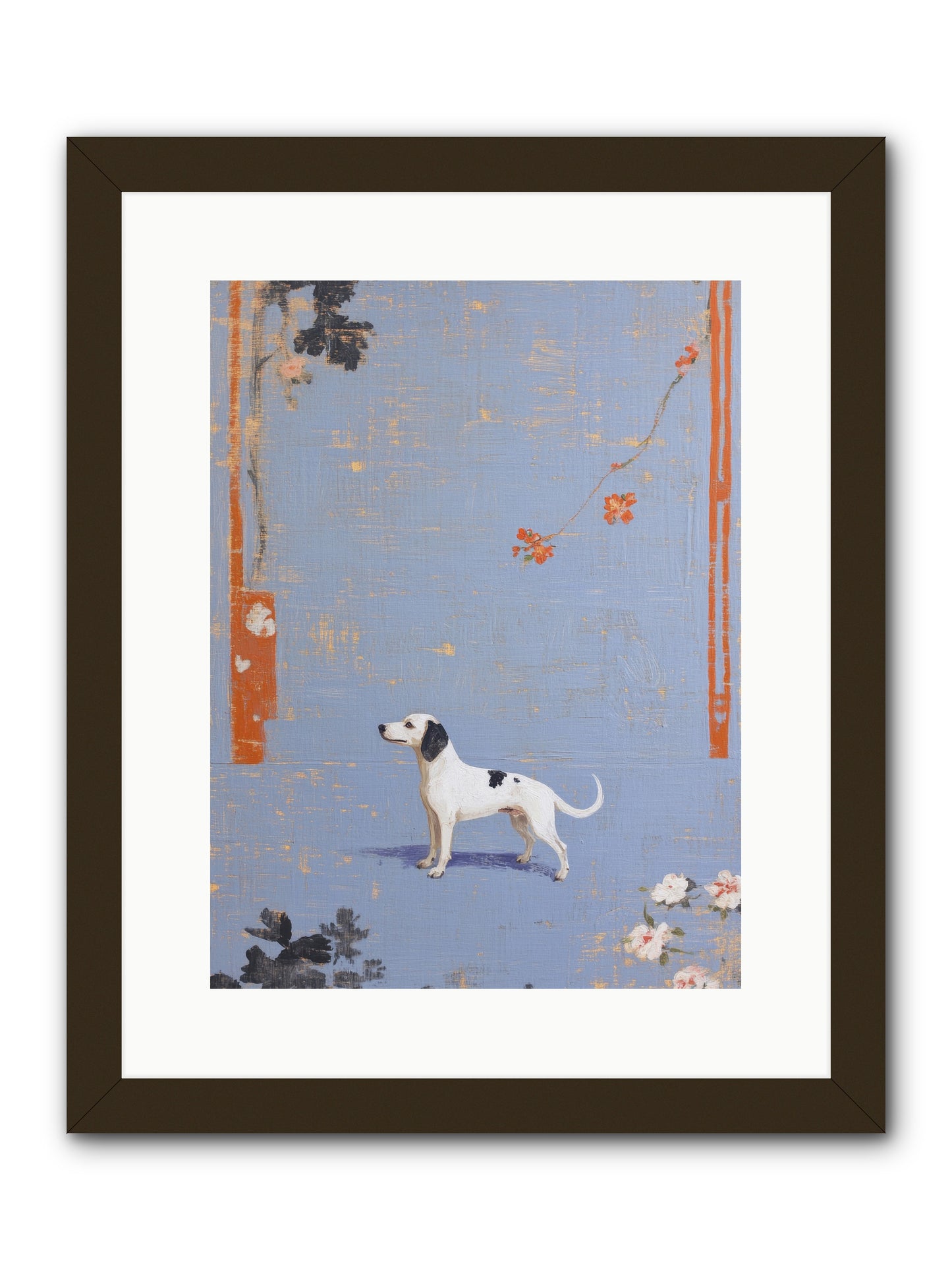 My Saturday Prince -- Framed Print - Black 12x16