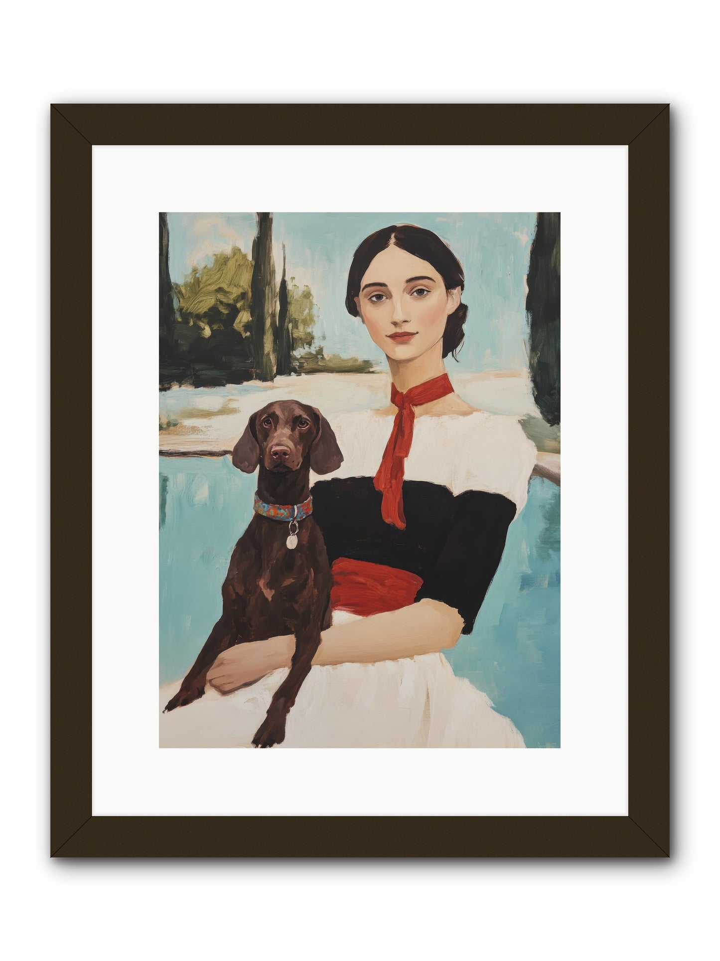 My Truest Self -- Framed Print - Black 12x16