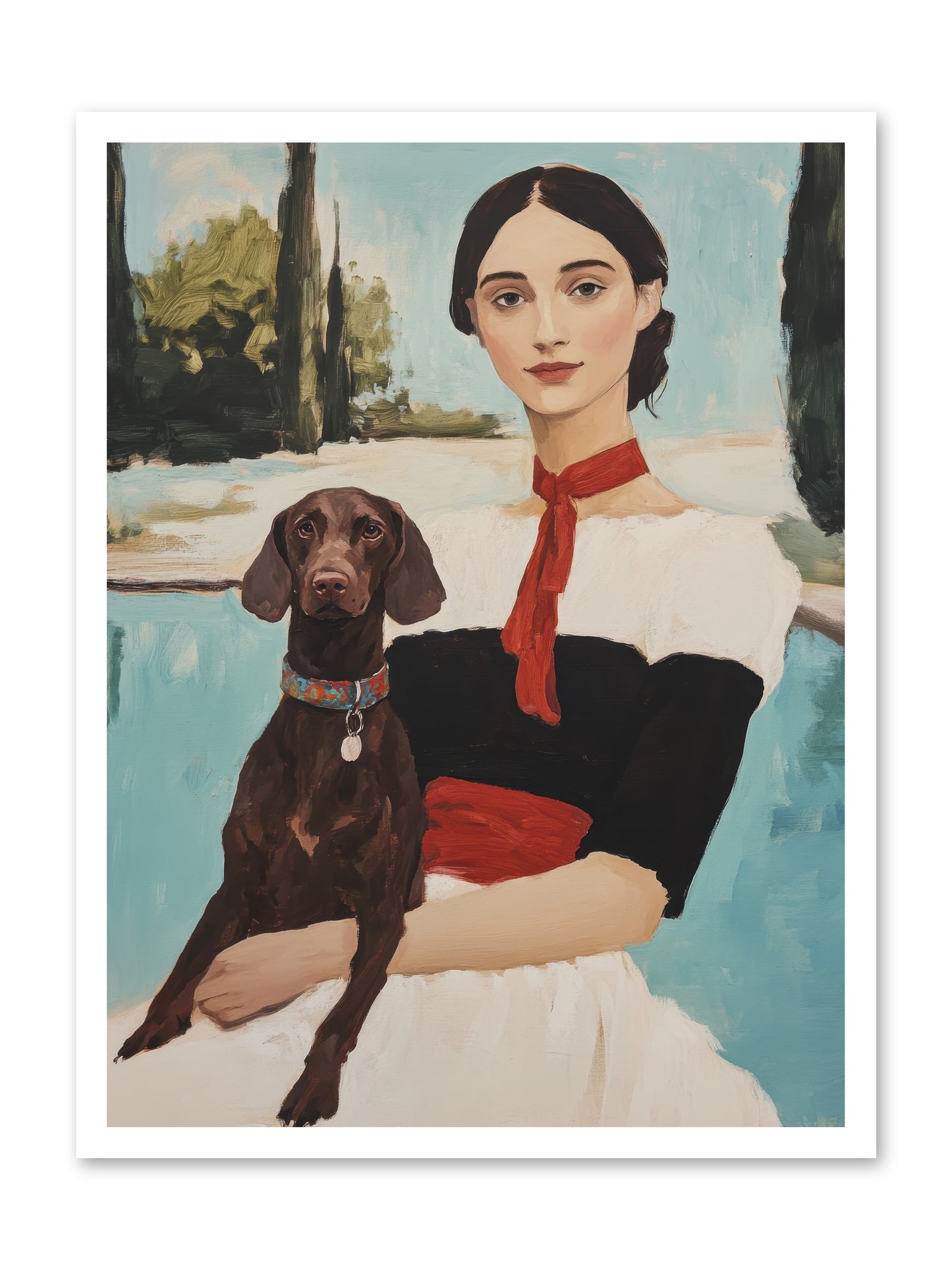 My Truest Self -- Loose Canvas Print 24x32