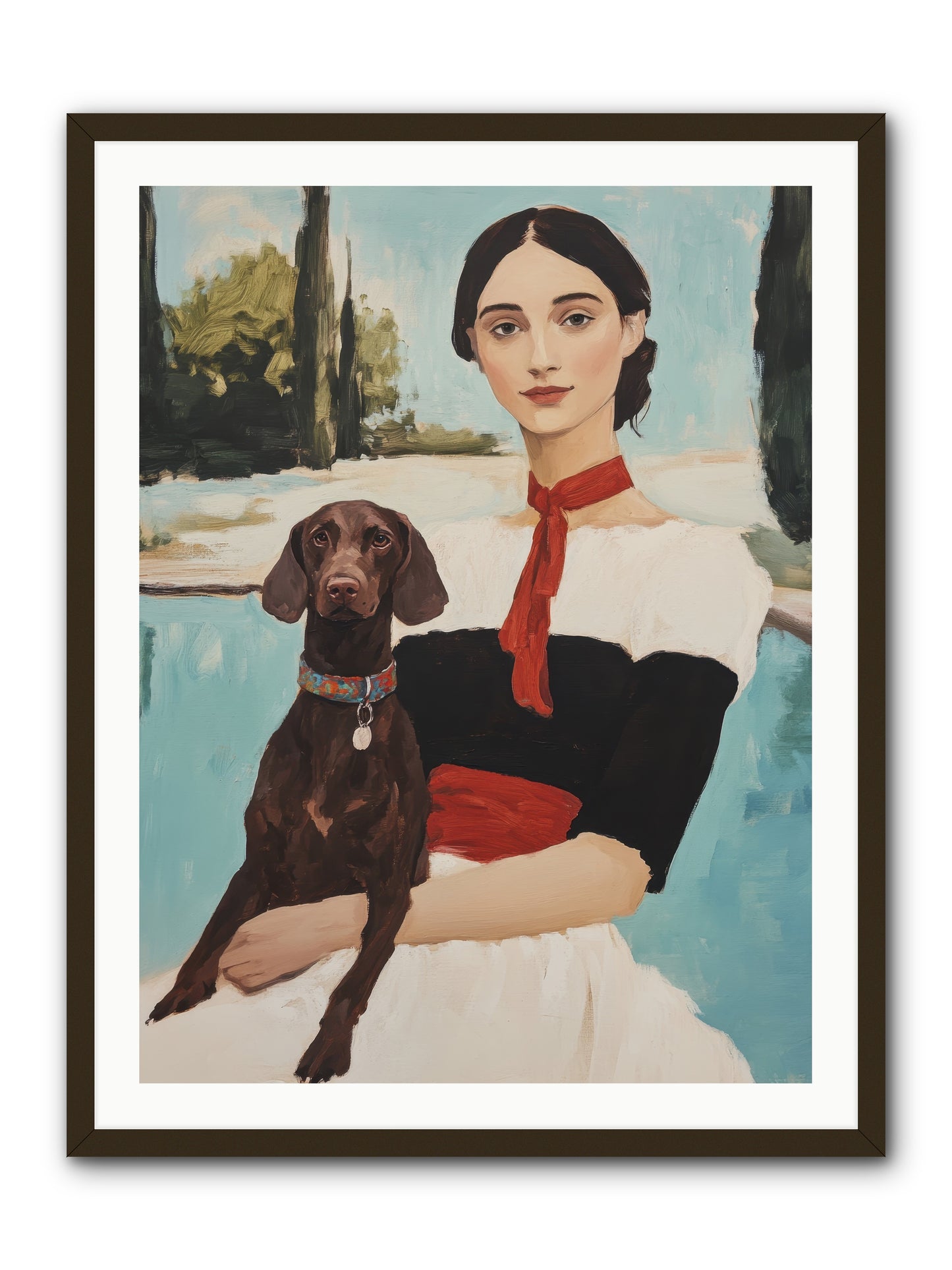My Truest Self -- Framed Print - Black 30x40